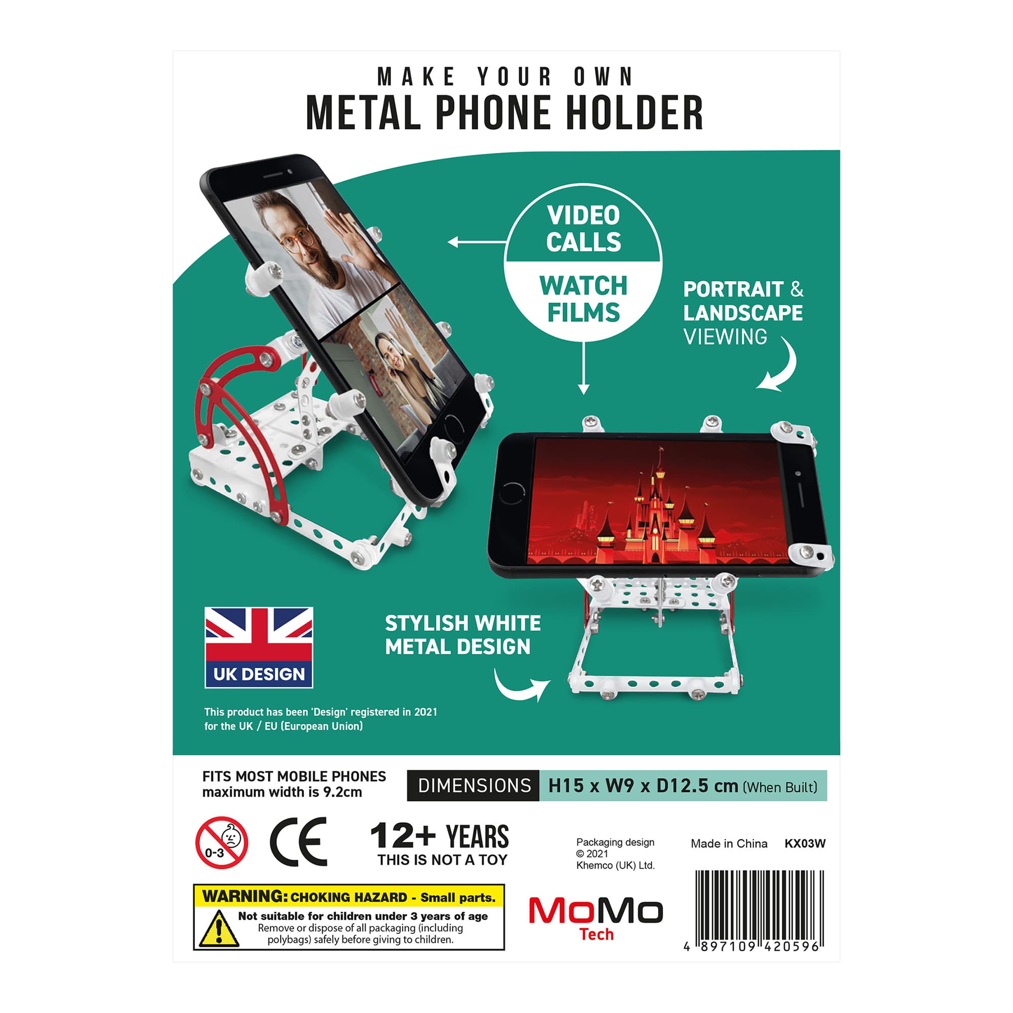 Soporte Para Celular Momo Tech Kx03 172 Piezas - 3