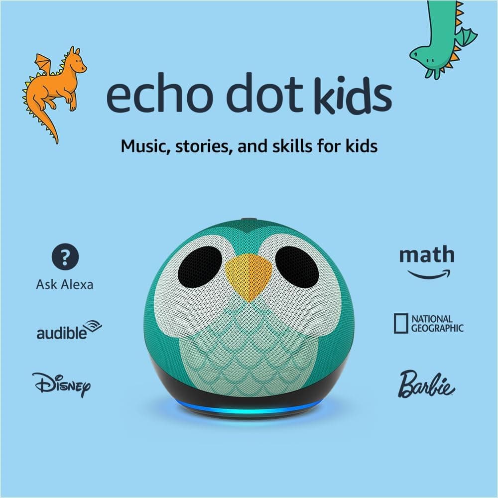 Parlante Amazon Echo Dot Gen5 Kids Alexa Wifi Bluetooth - 4