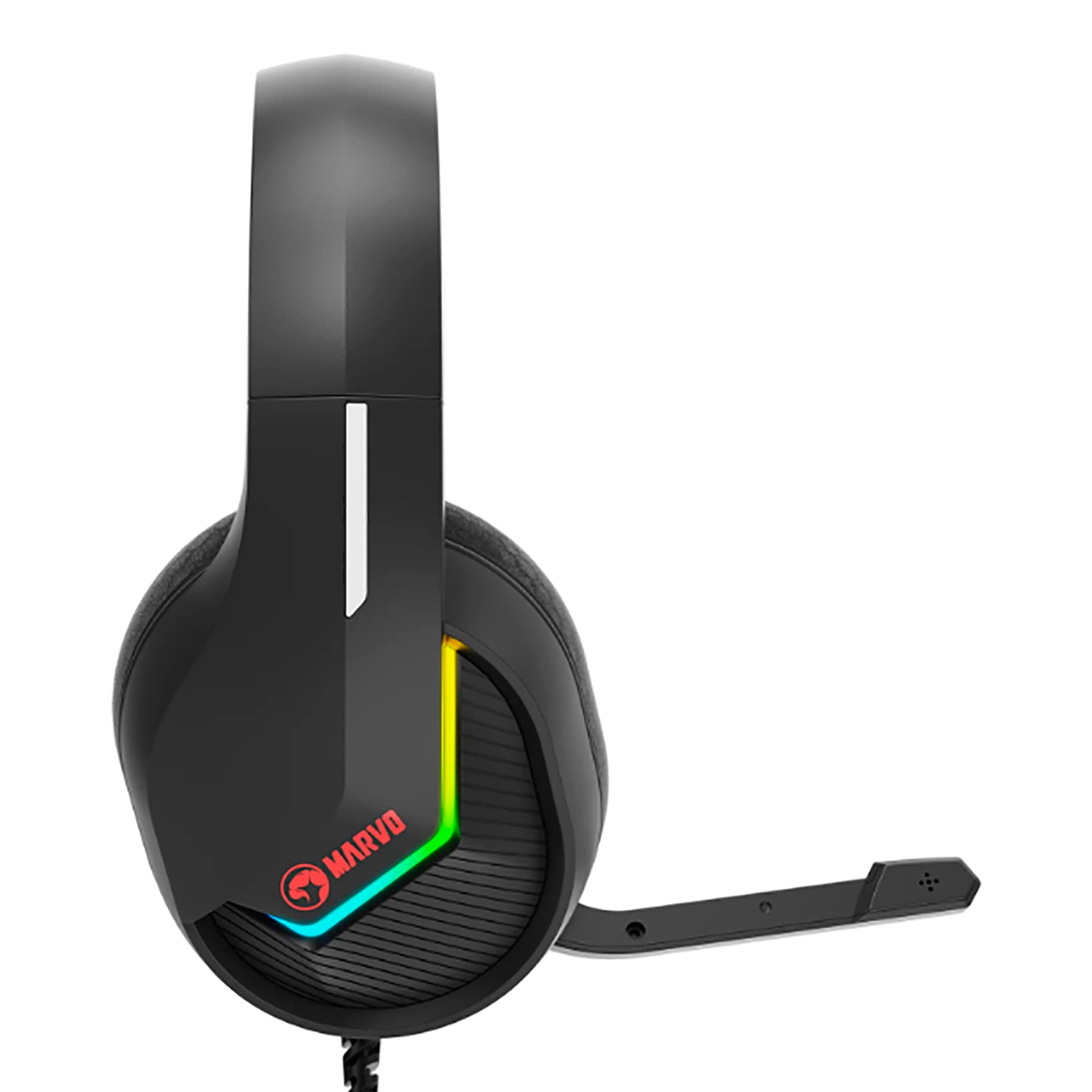 Auriculares Gaming USB Marvo H8618 RGB PC - 6