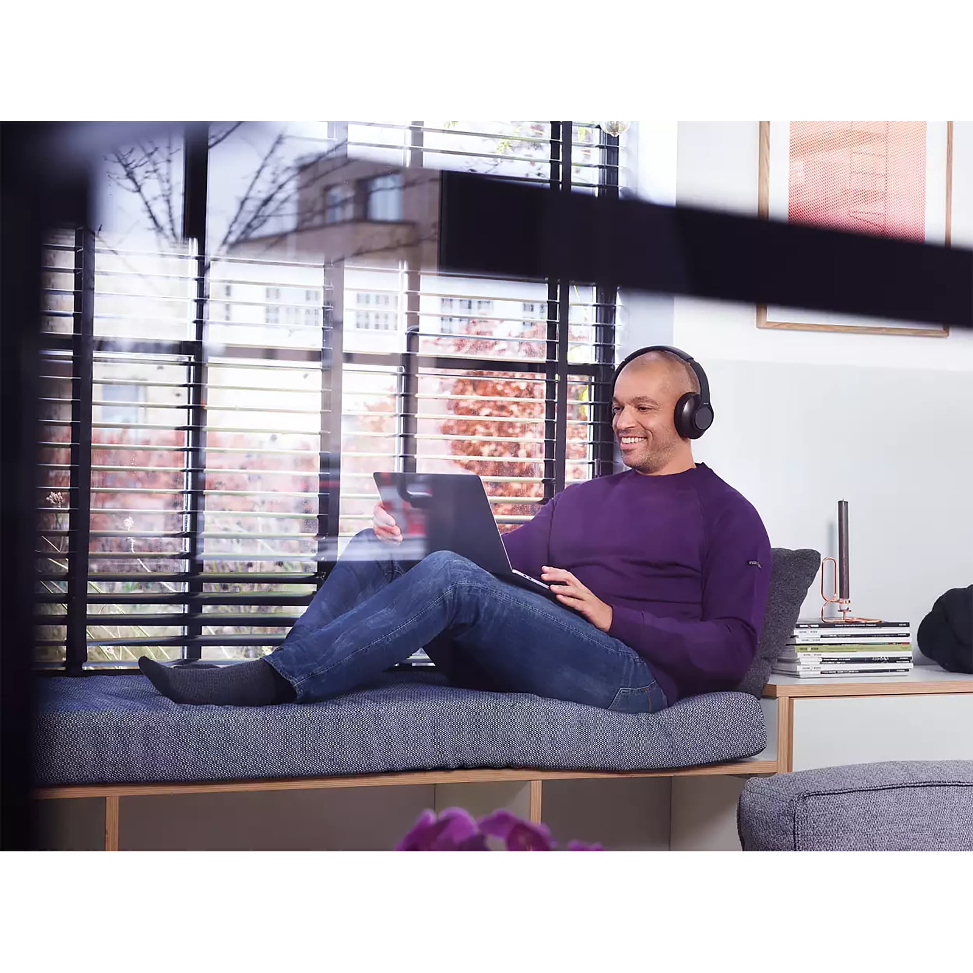 Auriculares Inalámbricos Para TV Philips TAH6206BK/00 Bt - 7