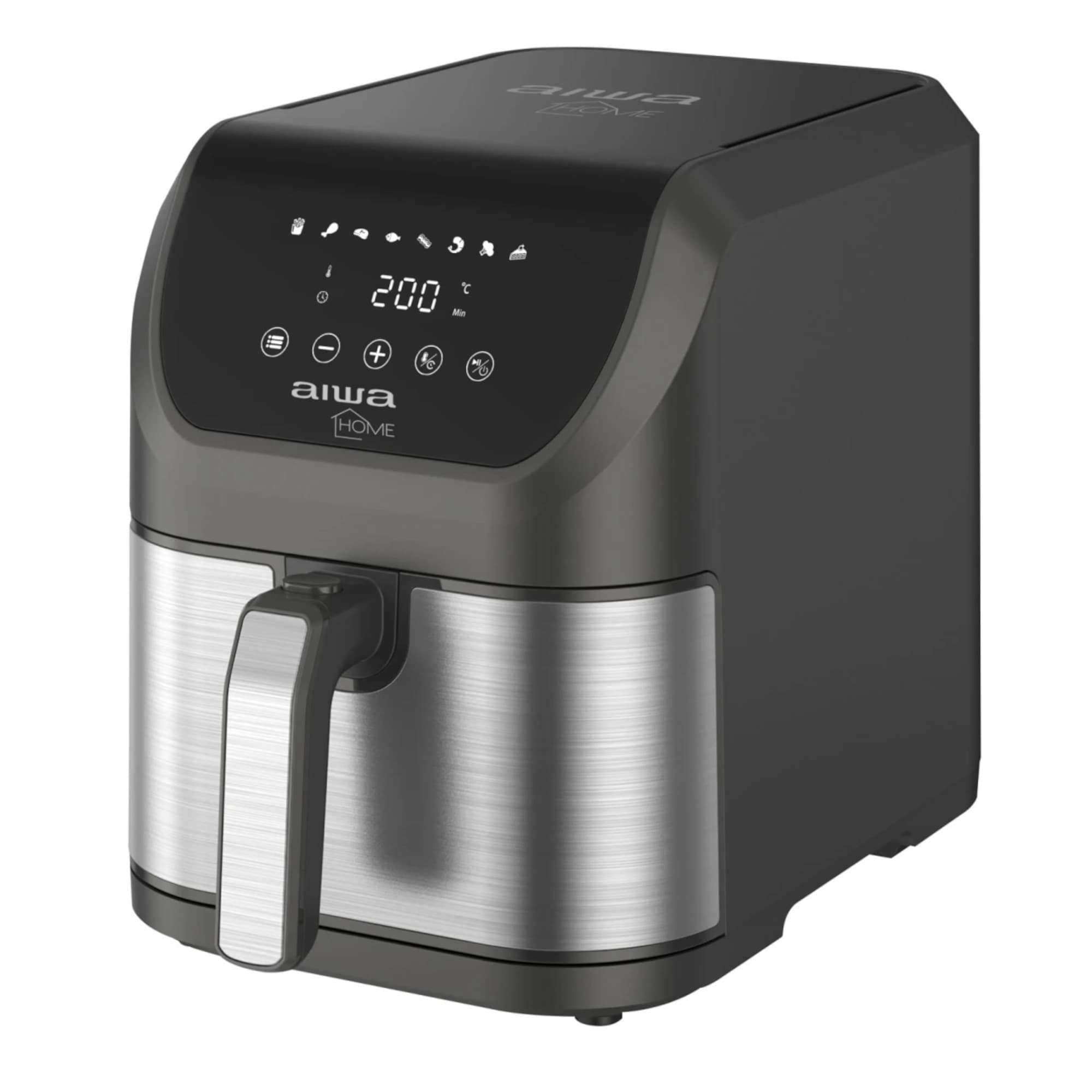 Freidora Sin Aceite Aiwa Aw-ft5017 200°c 5L 1500w - 2