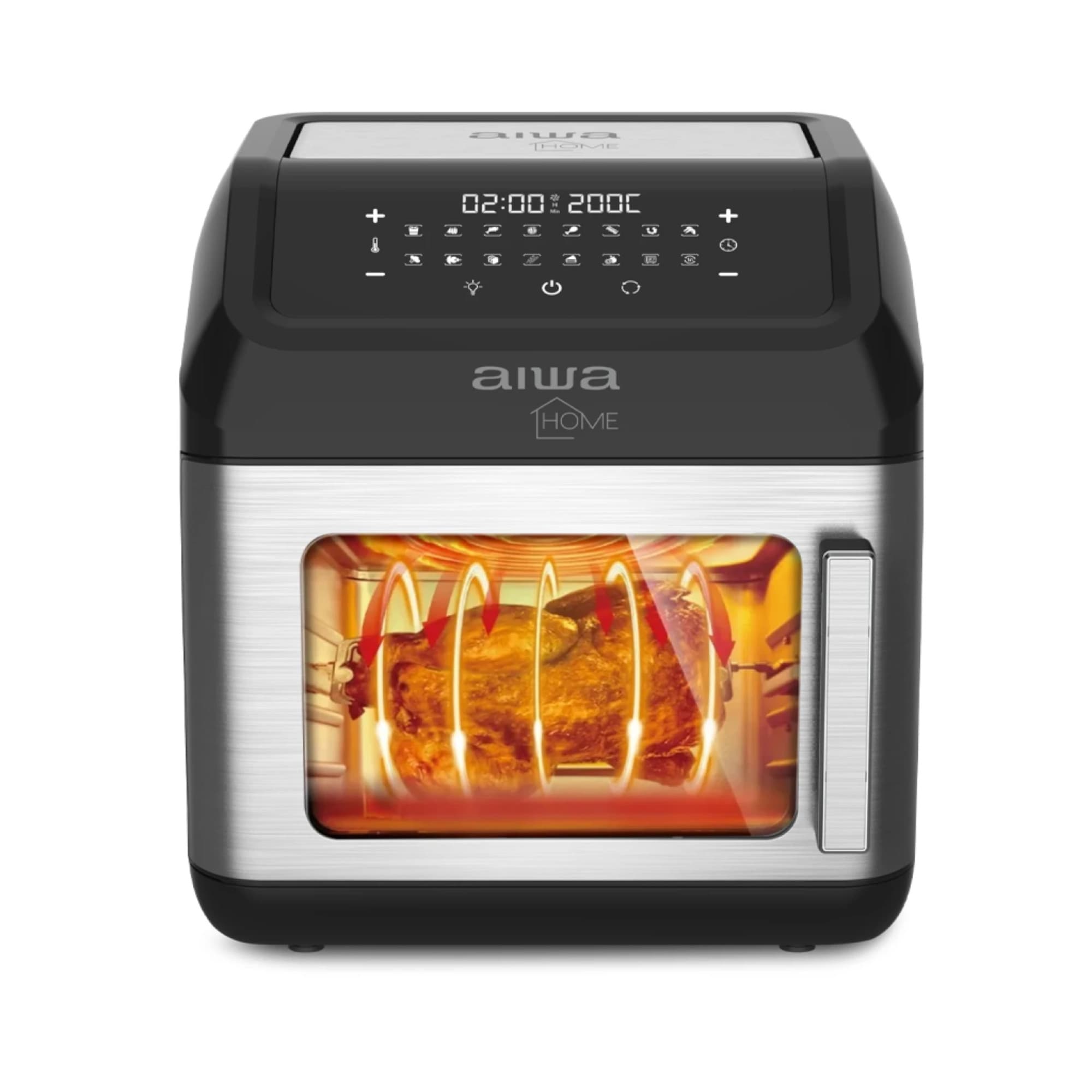 Freidora Sin Aceite Aiwa Aw-ot12 200°c 12L 1500w - 3