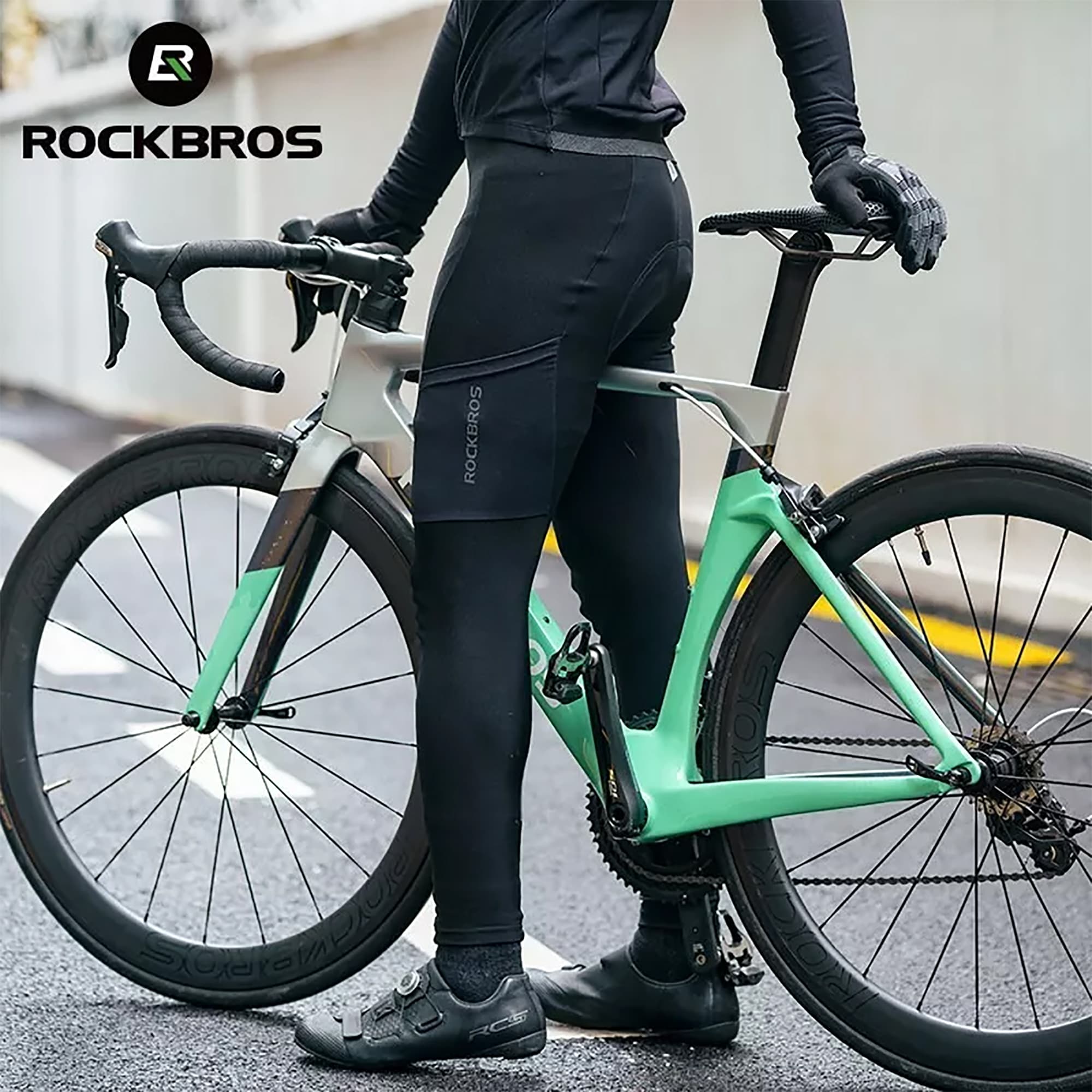 Calza Larga Con Tiradores Ciclismo Rockbros S - 3