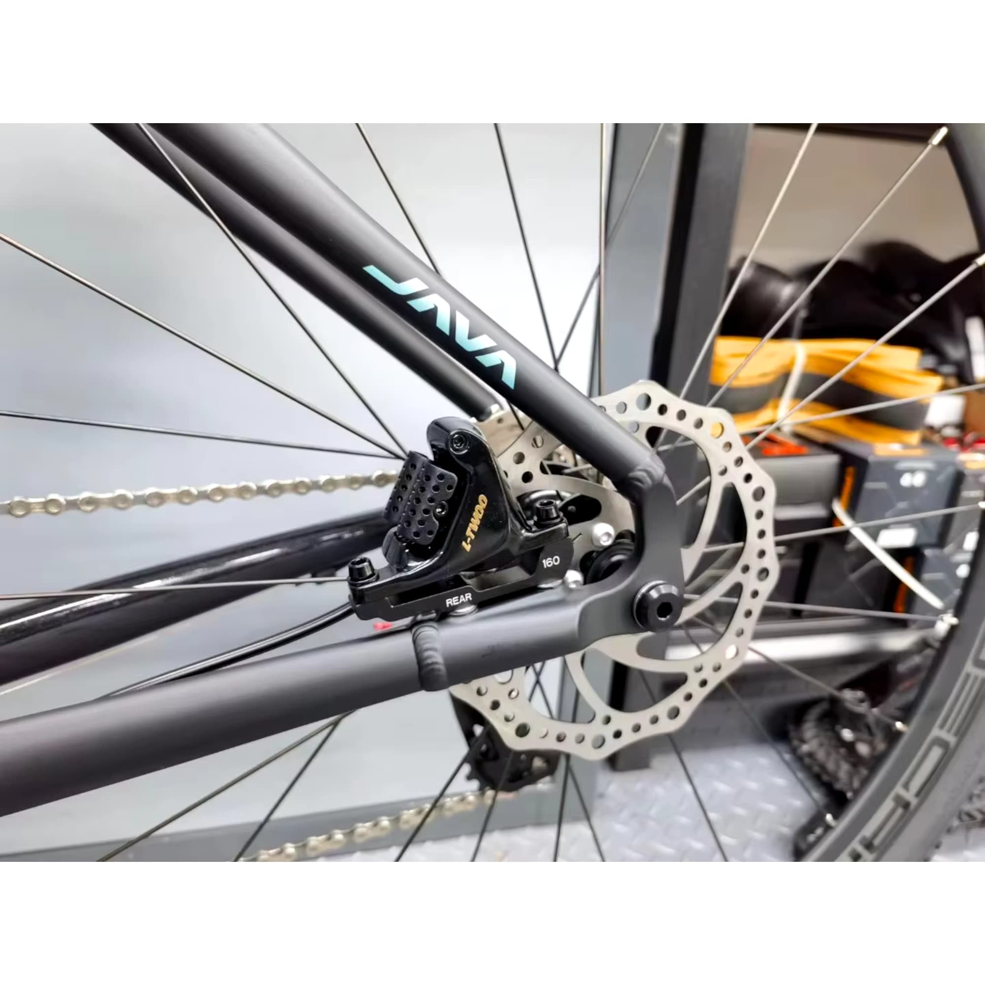 Bicicleta De Ruta Java Gravel Idra 24V Talle 470mm - 5
