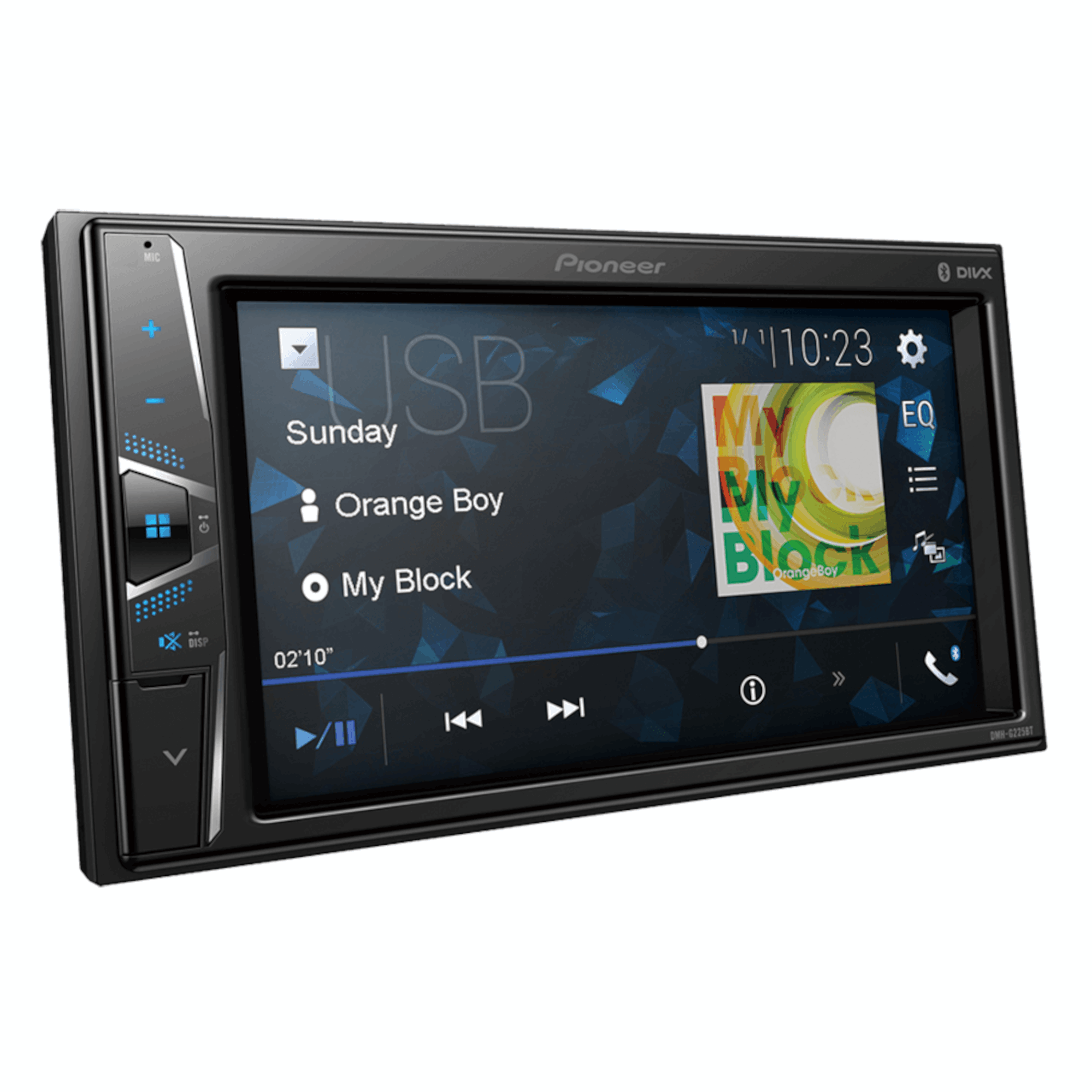 Radio Para Auto Pioneer Dmh-g225bt Con Pantalla Táctil 6,2" Bluetooth - 3