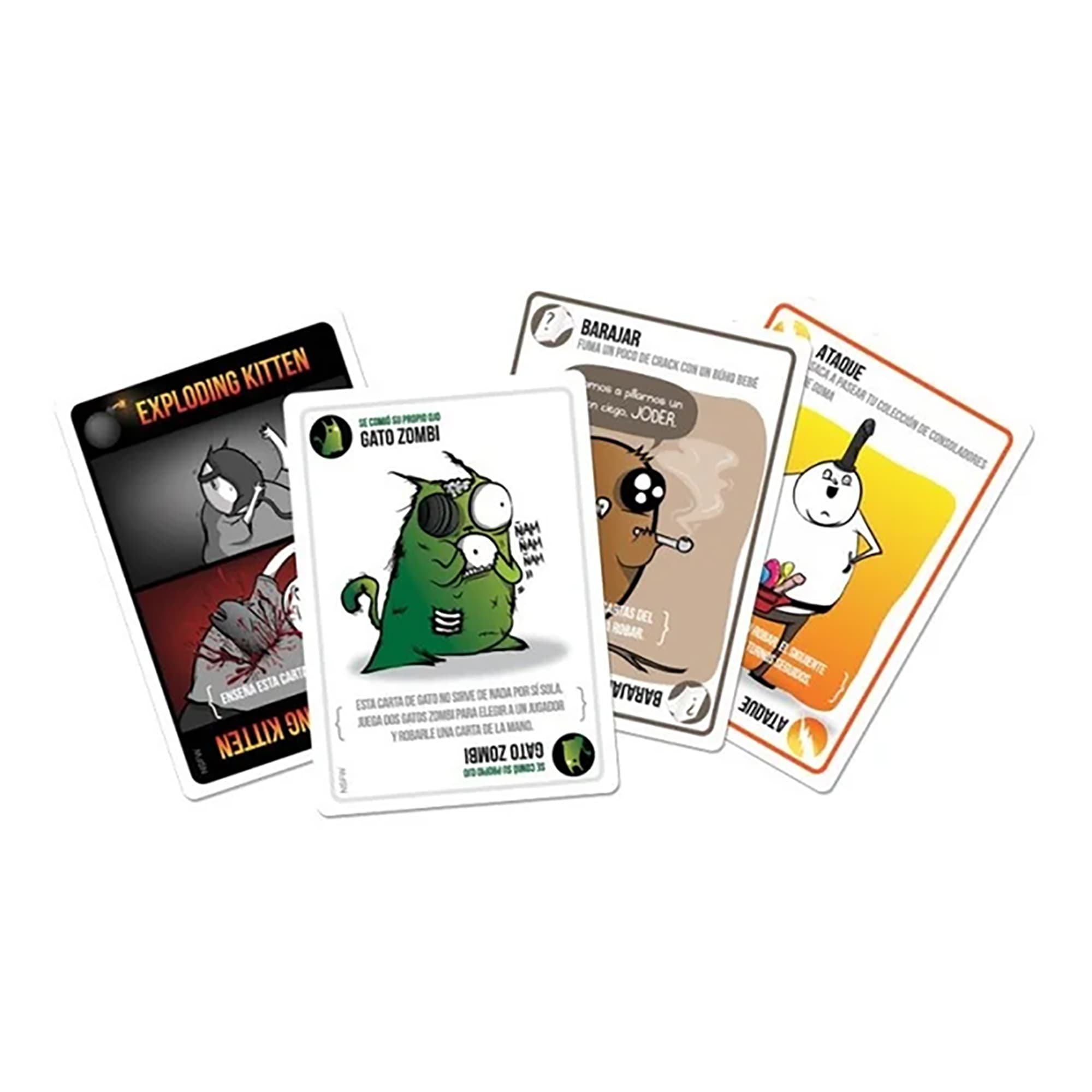Juego De Mesa Exploding Kittens Edición NSFW +18 - 2