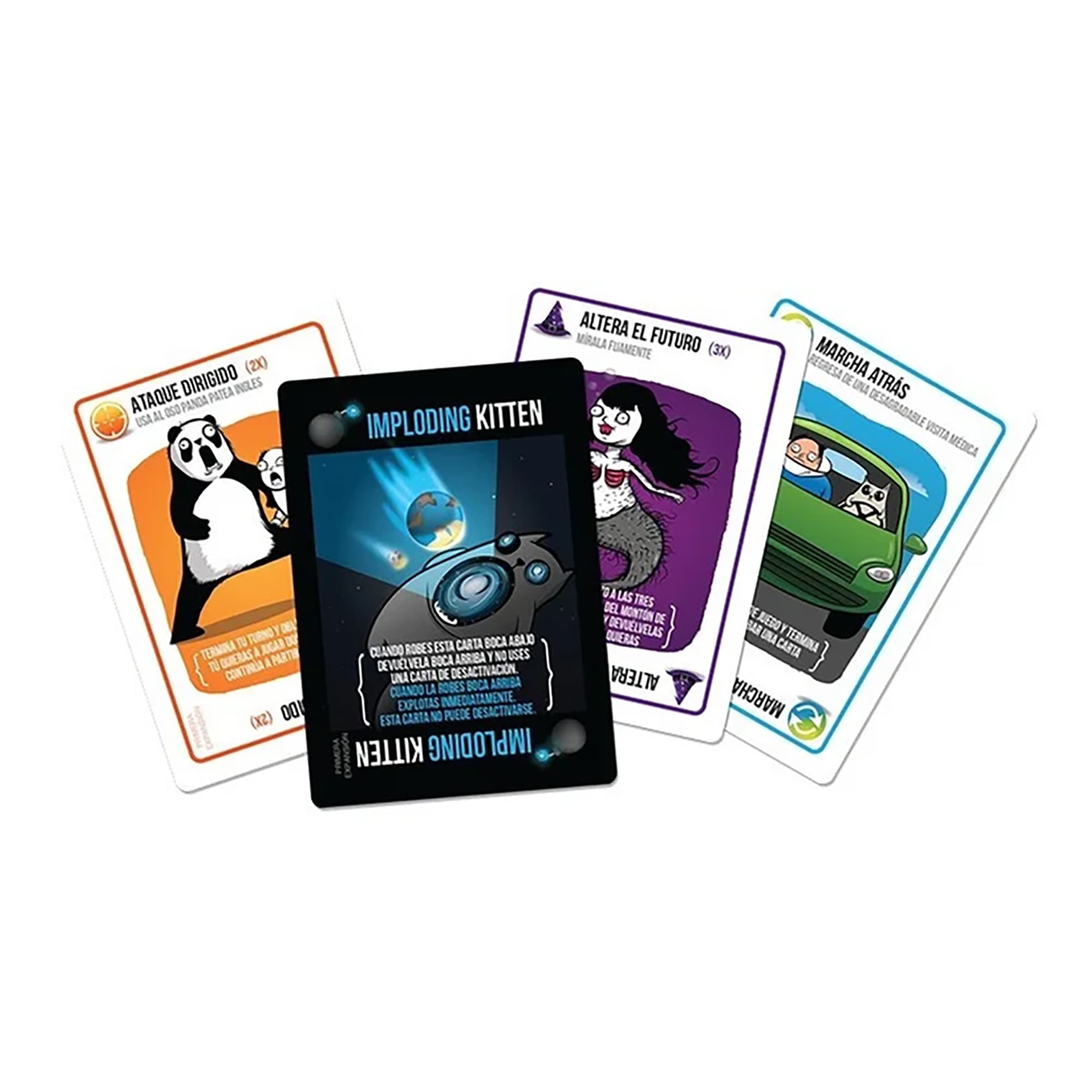 Expansión Juego De Mesa Exploding Kittens Imploding Kittens +6 - 2