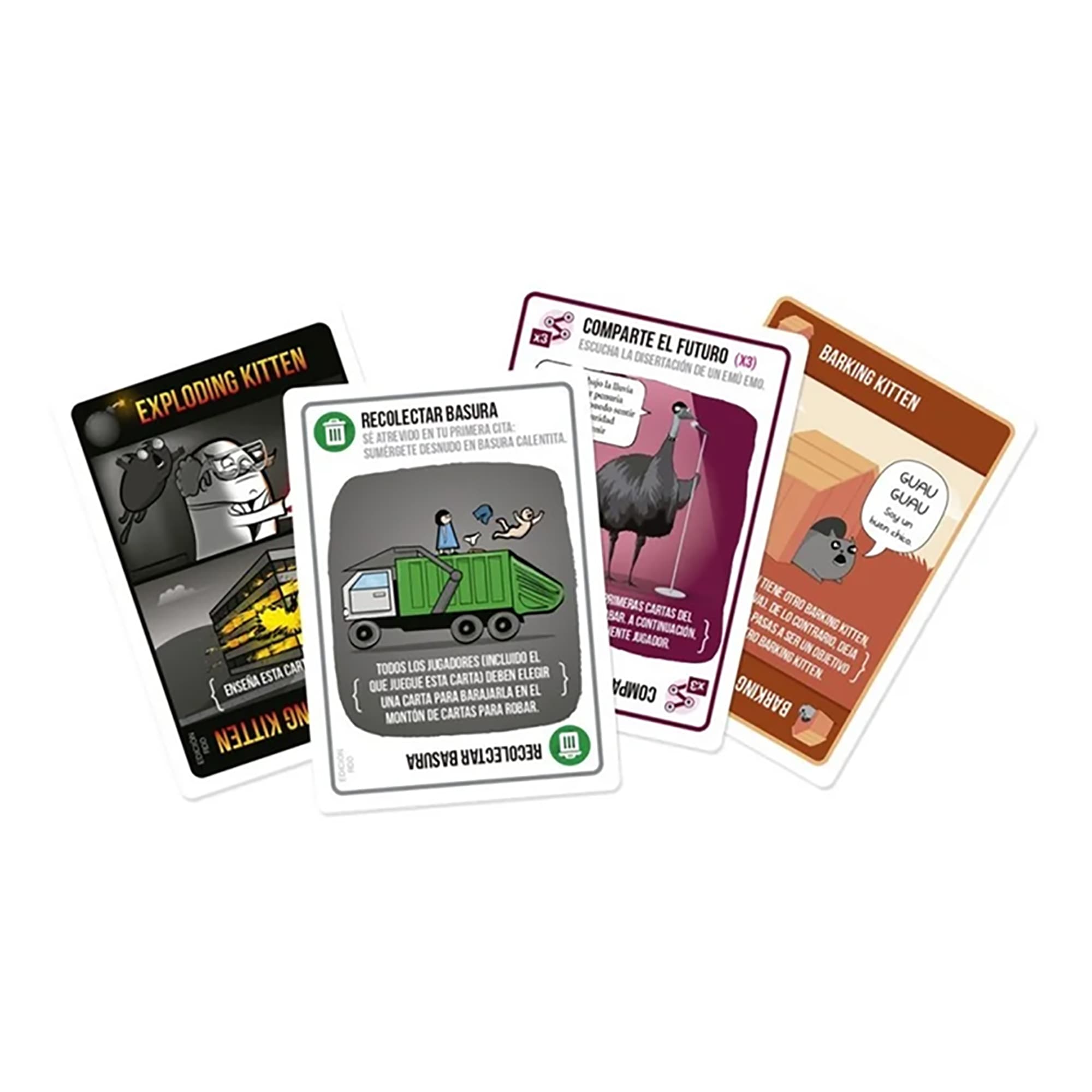 Juego De Mesa Exploding Kittens Recetas Del Desastre +7 - 2