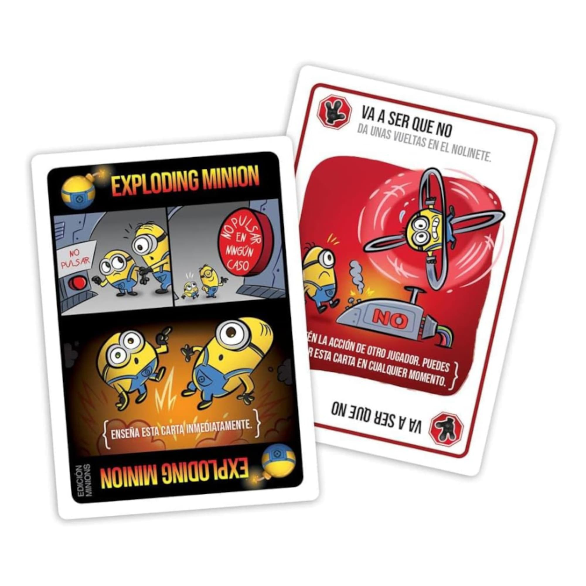 Juego De Mesa Exploding Kittens Exploding Minions +7 - 2