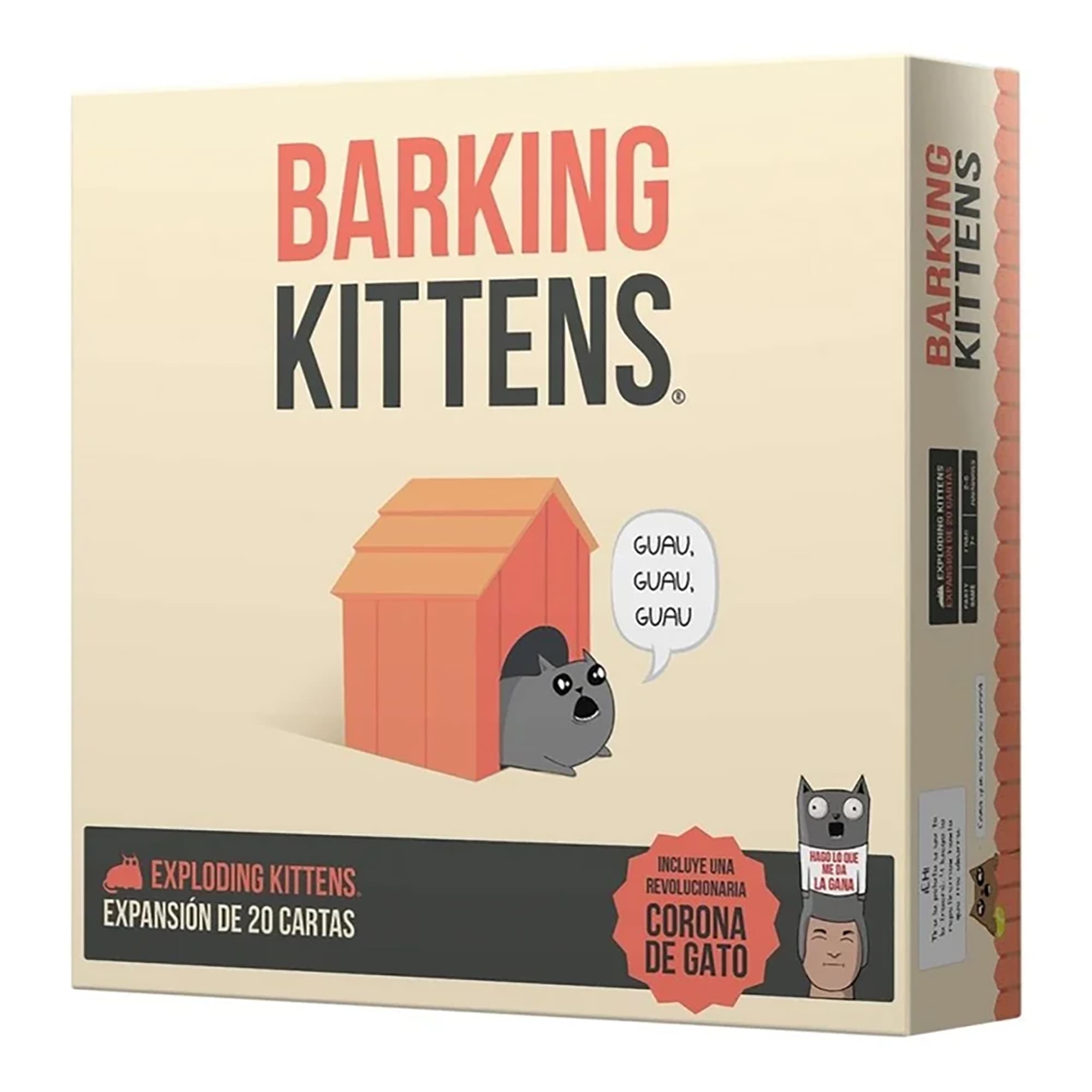 Expansión Juego De Mesa Exploding Kittens Barking Kittens +7