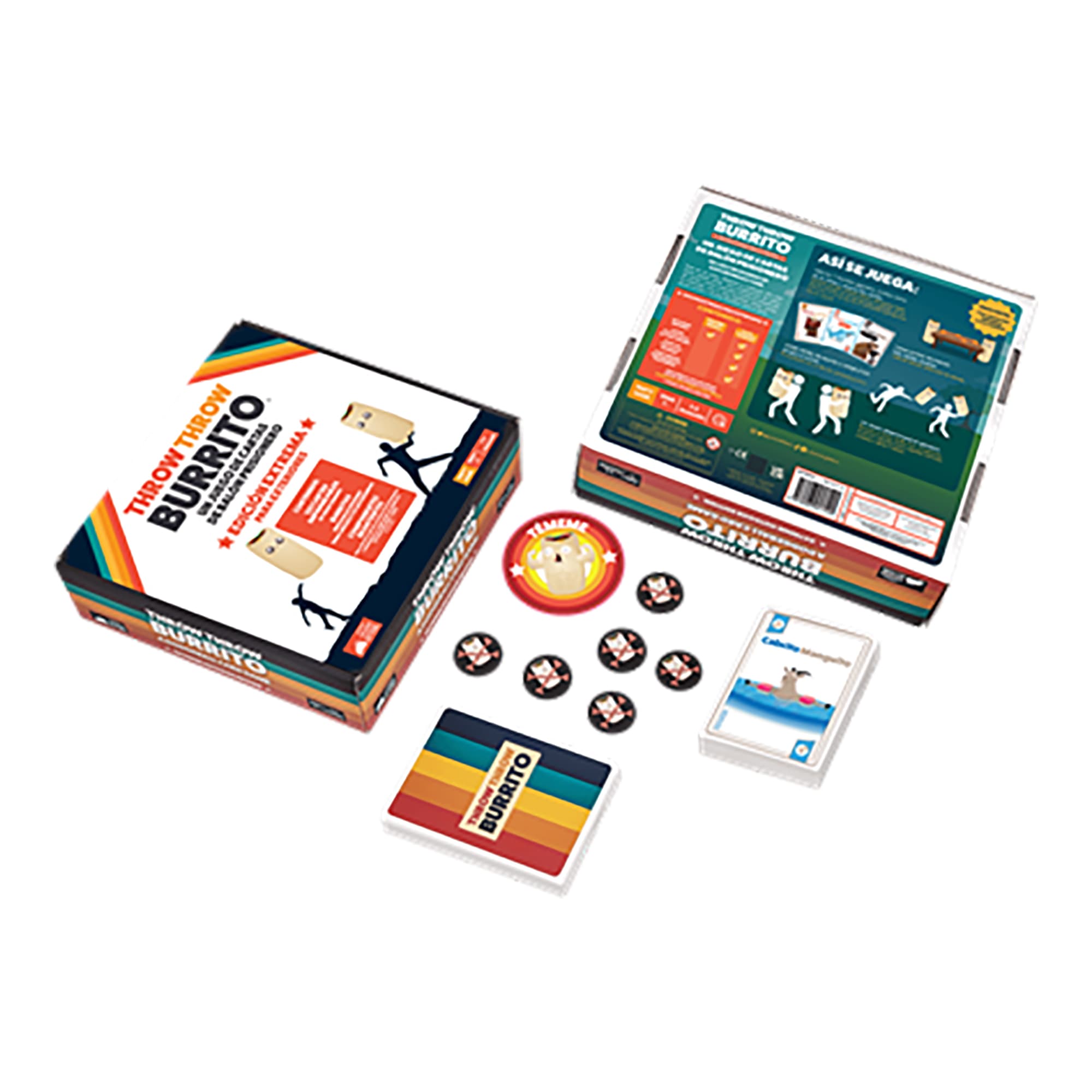 Juego De Mesa Exploding Kittens Throw Throw Burrito Edición Extrema +7 - 3