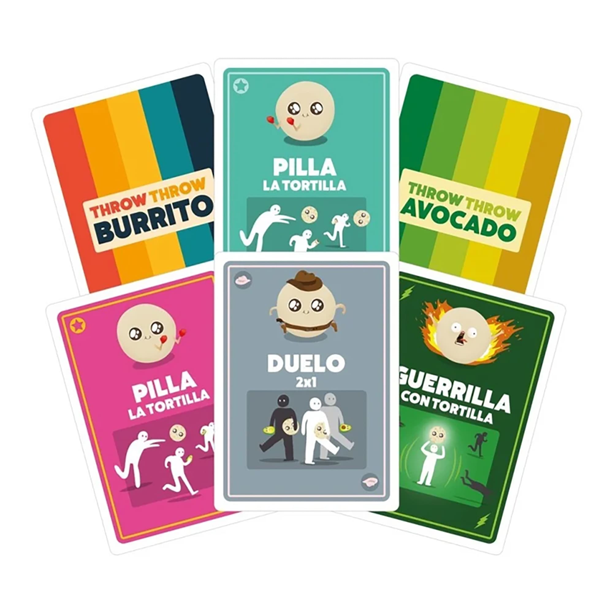 Expansión Juego De Mesa Exploding Kittens Block Block Burrito +7 - 3