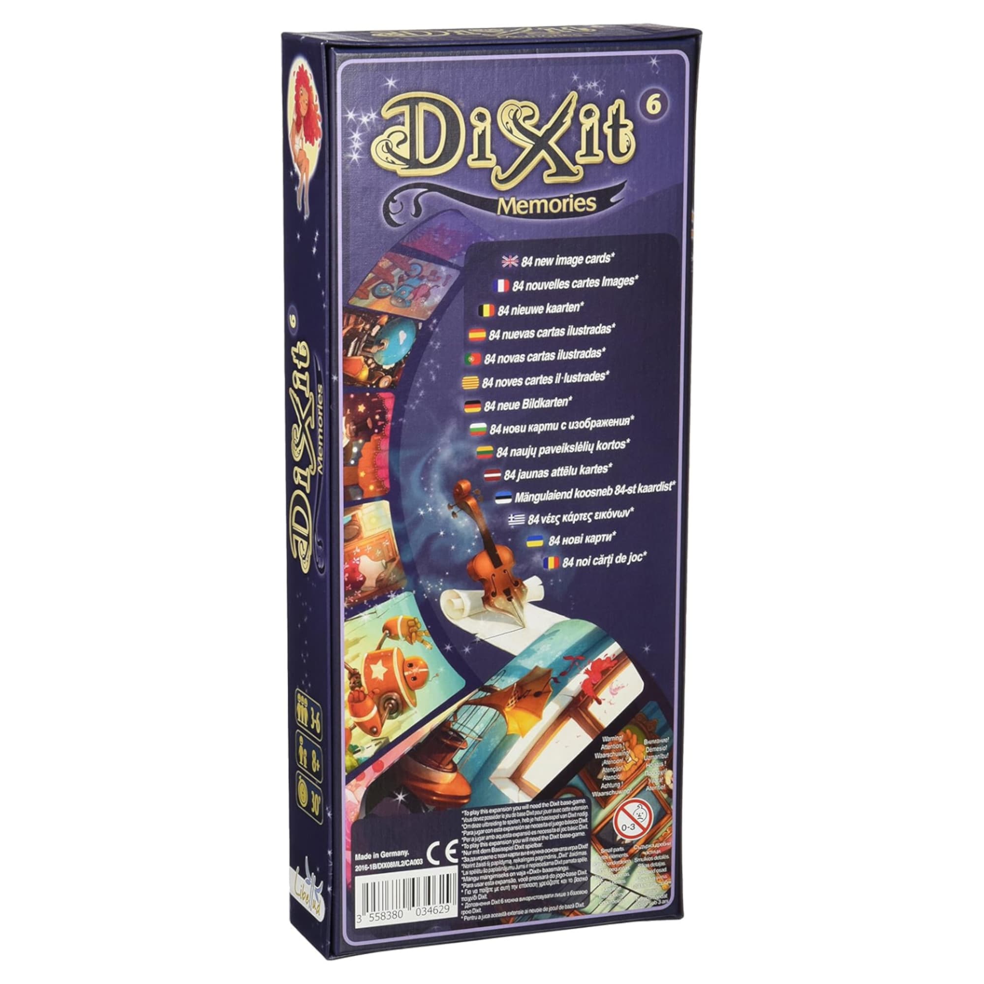 Expansión Juego de Mesa Libellud Dixit Base Dixit Memories +8 - 3