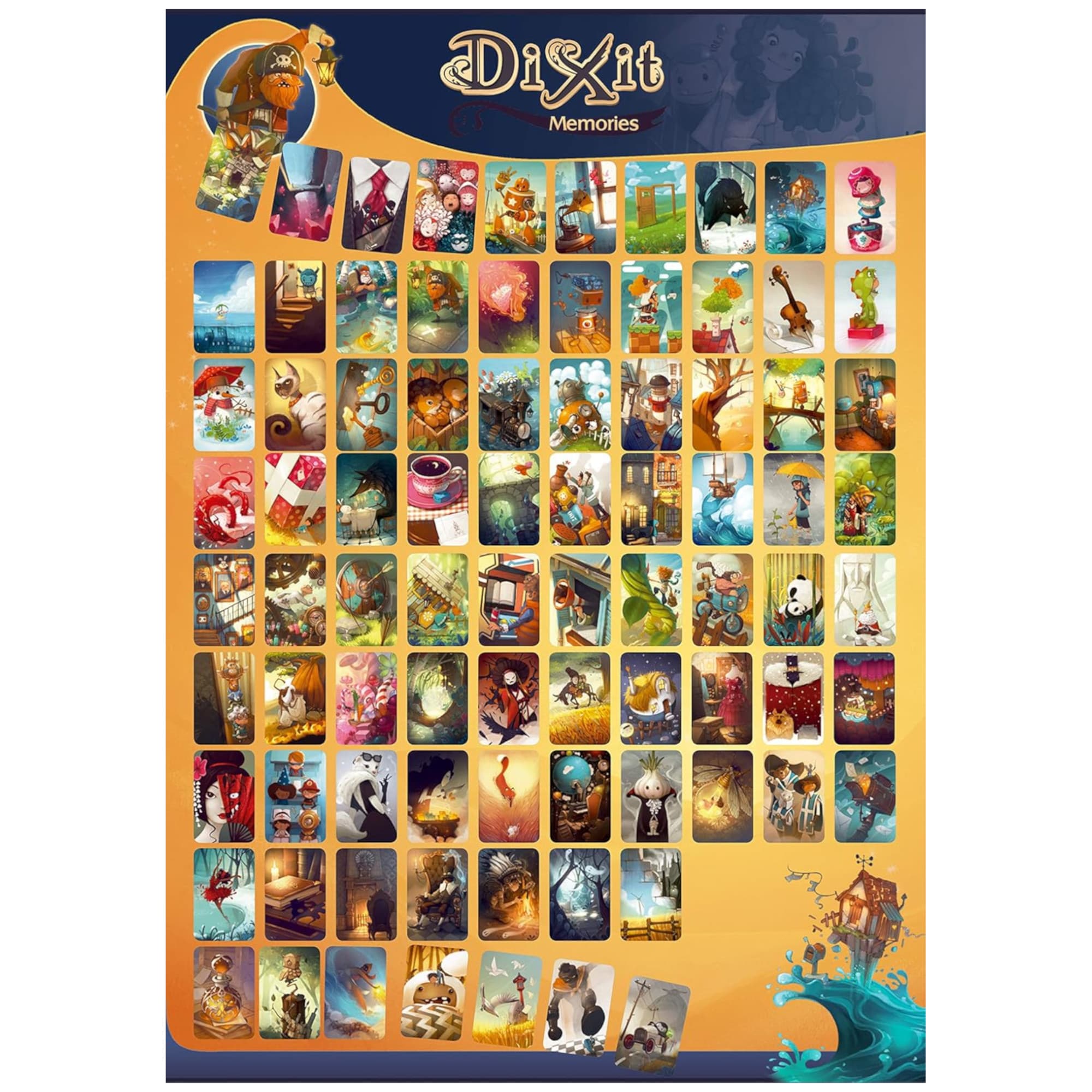 Expansión Juego de Mesa Libellud Dixit Base Dixit Memories +8 - 4