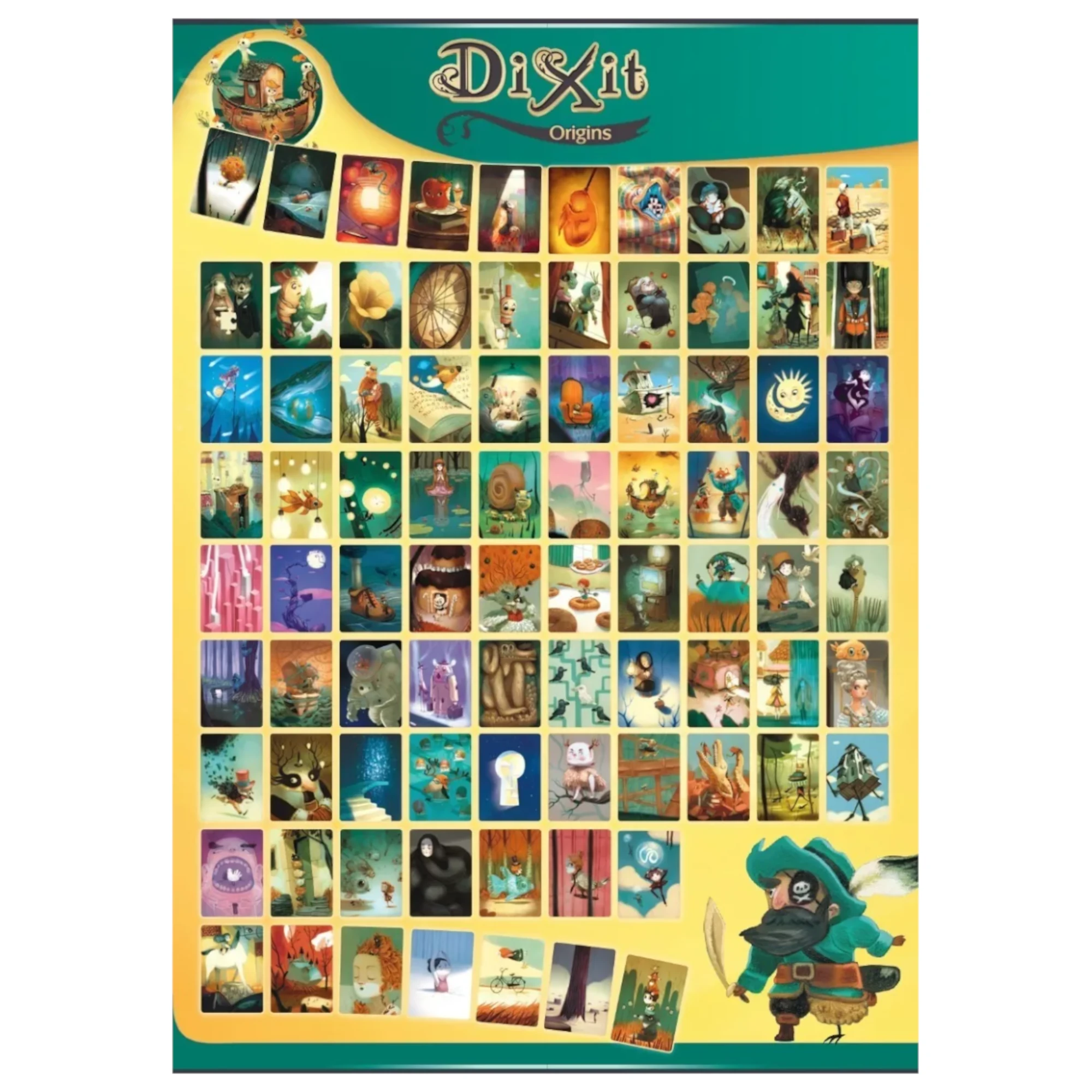 Expansión Juego de Mesa Libellud Dixit Base Dixit Origins +8 - 4