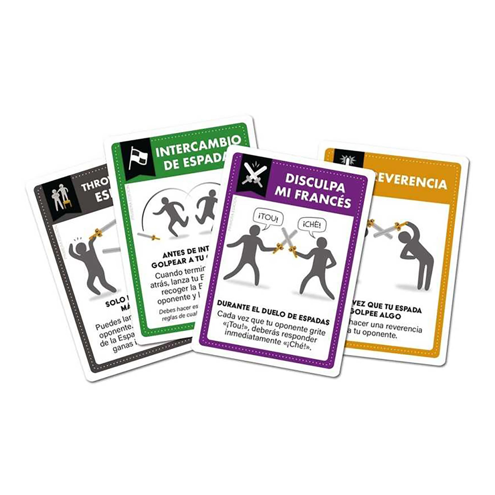 Juego De Mesa Exploding Kittens Vamos A Pegarnos Con Espadas De Mentira +7 - 3