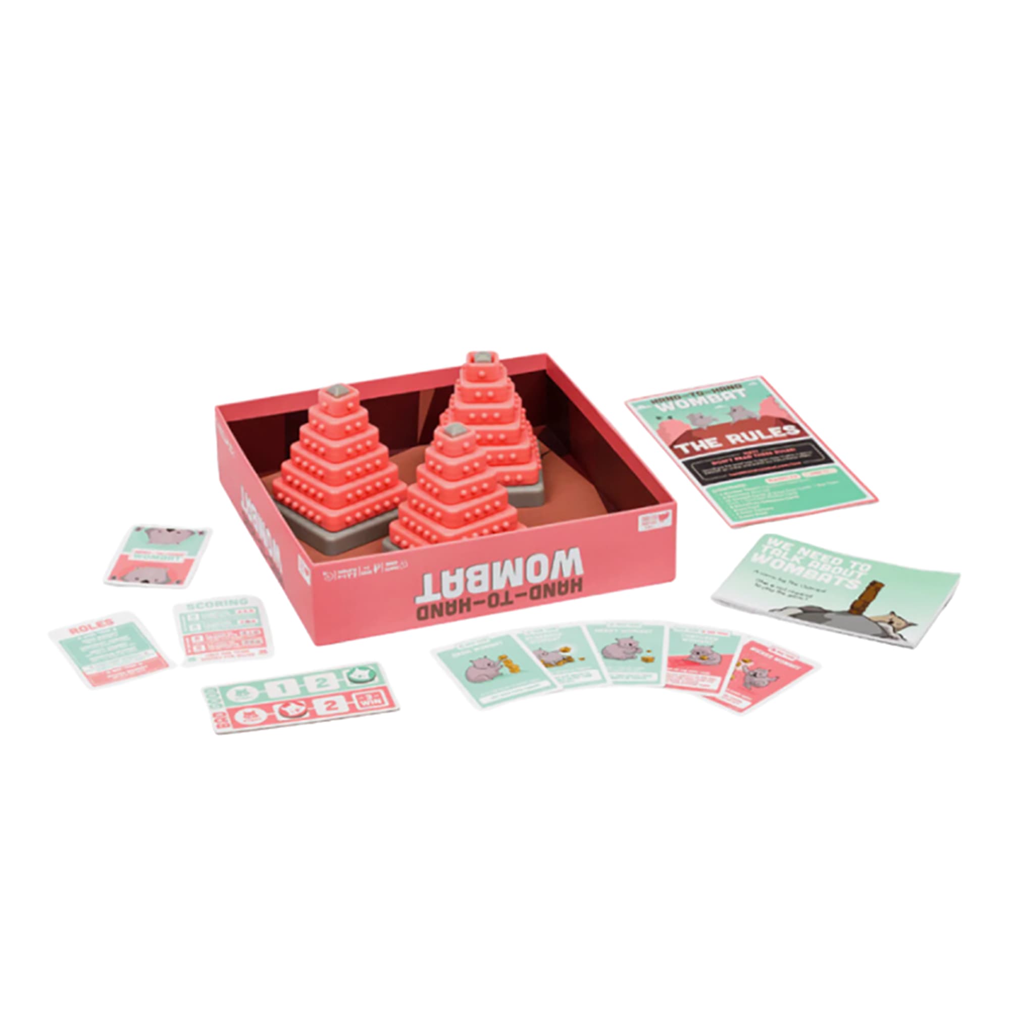 Juego De Mesa Exploding Kittens Hand To Hand Wombat +7 - 2