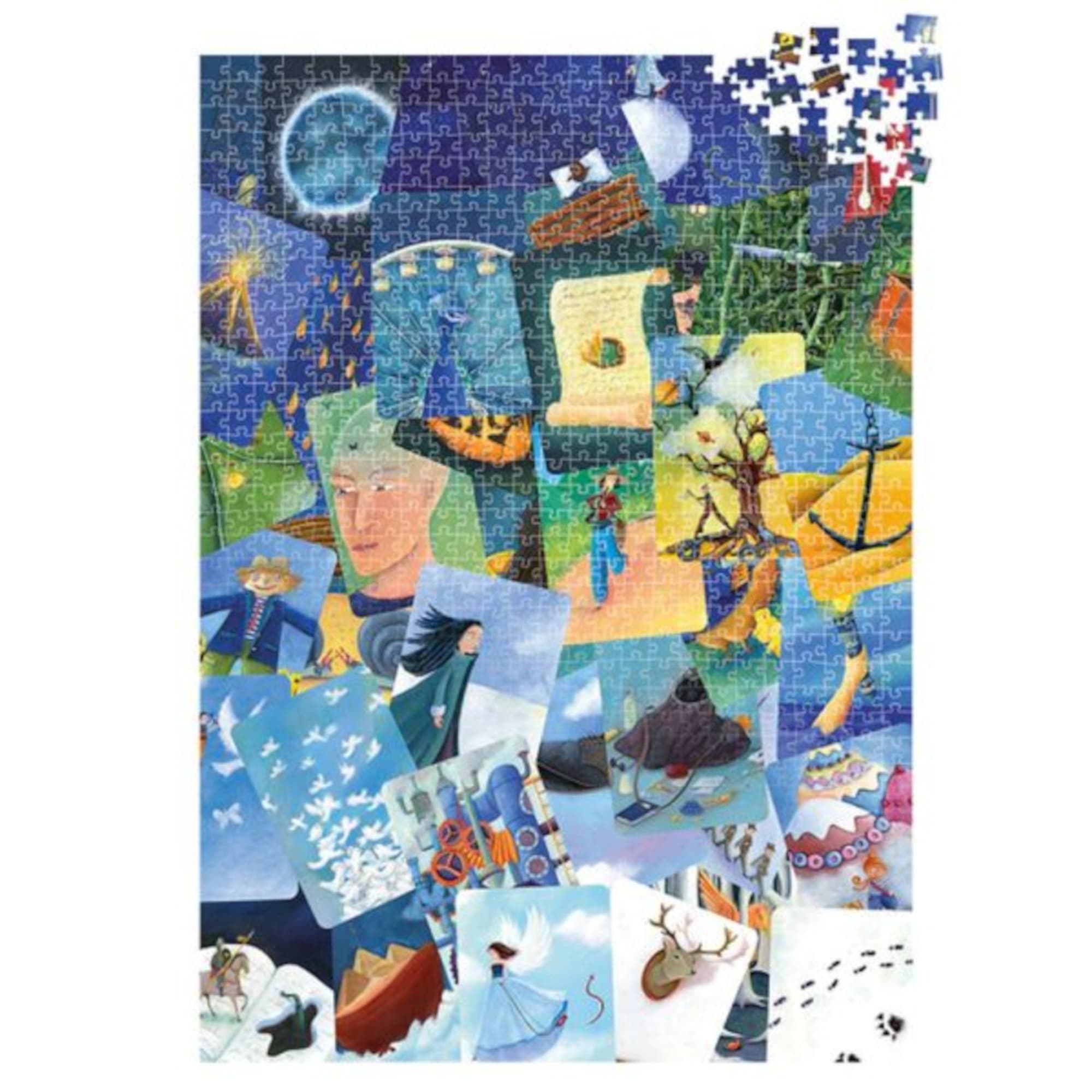 Puzle Libellud Dixit Blue MishMash 1000 Piezas +14 - 2