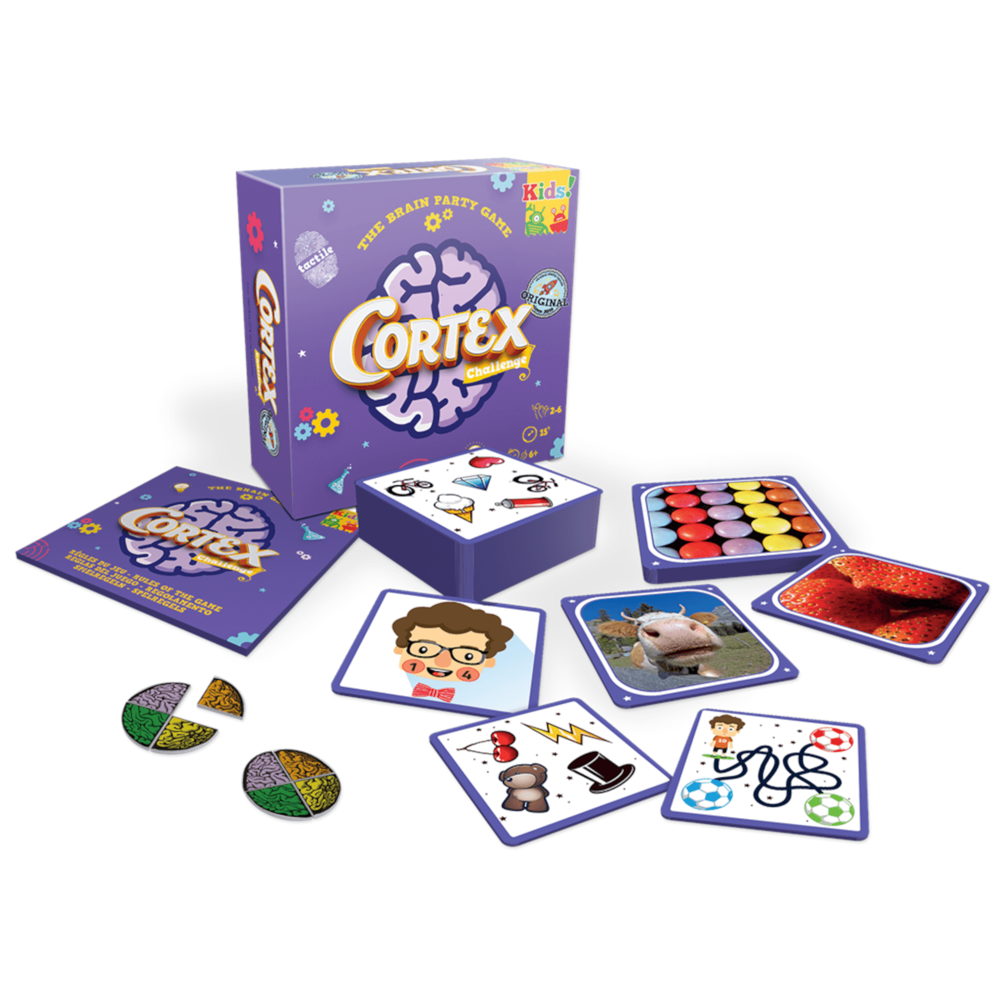 Juego de Mesa Asmodee Cortex Challenge Kids +6 - 2