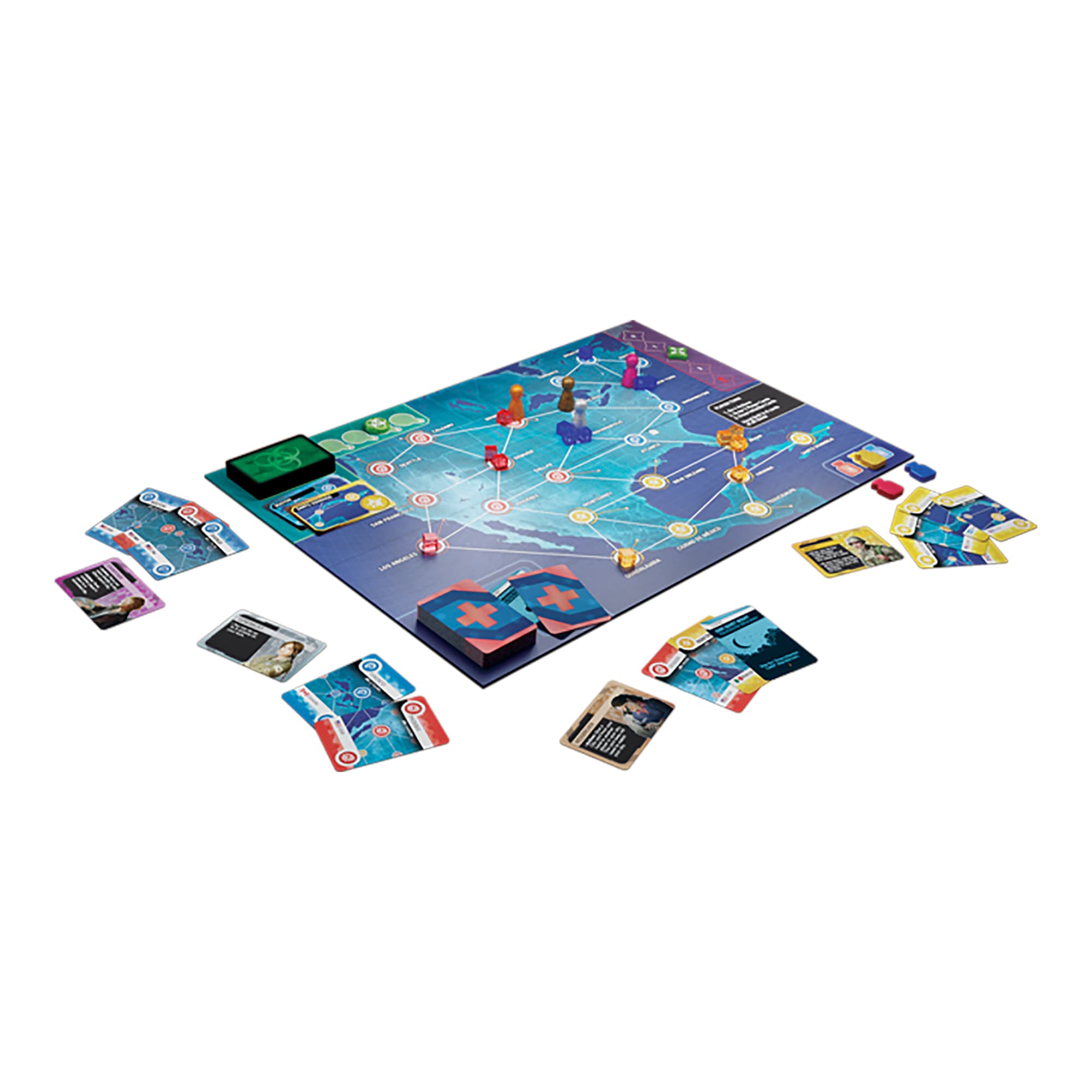 Juego De Mesa Z-man Games Pandemic Zona 0 Norteamérica +8 - 2