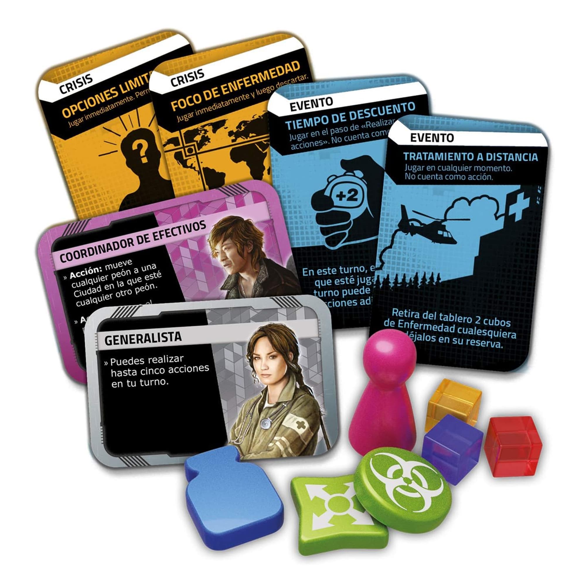 Juego De Mesa Z-man Games Pandemic Zona 0 Norteamérica +8 - 3