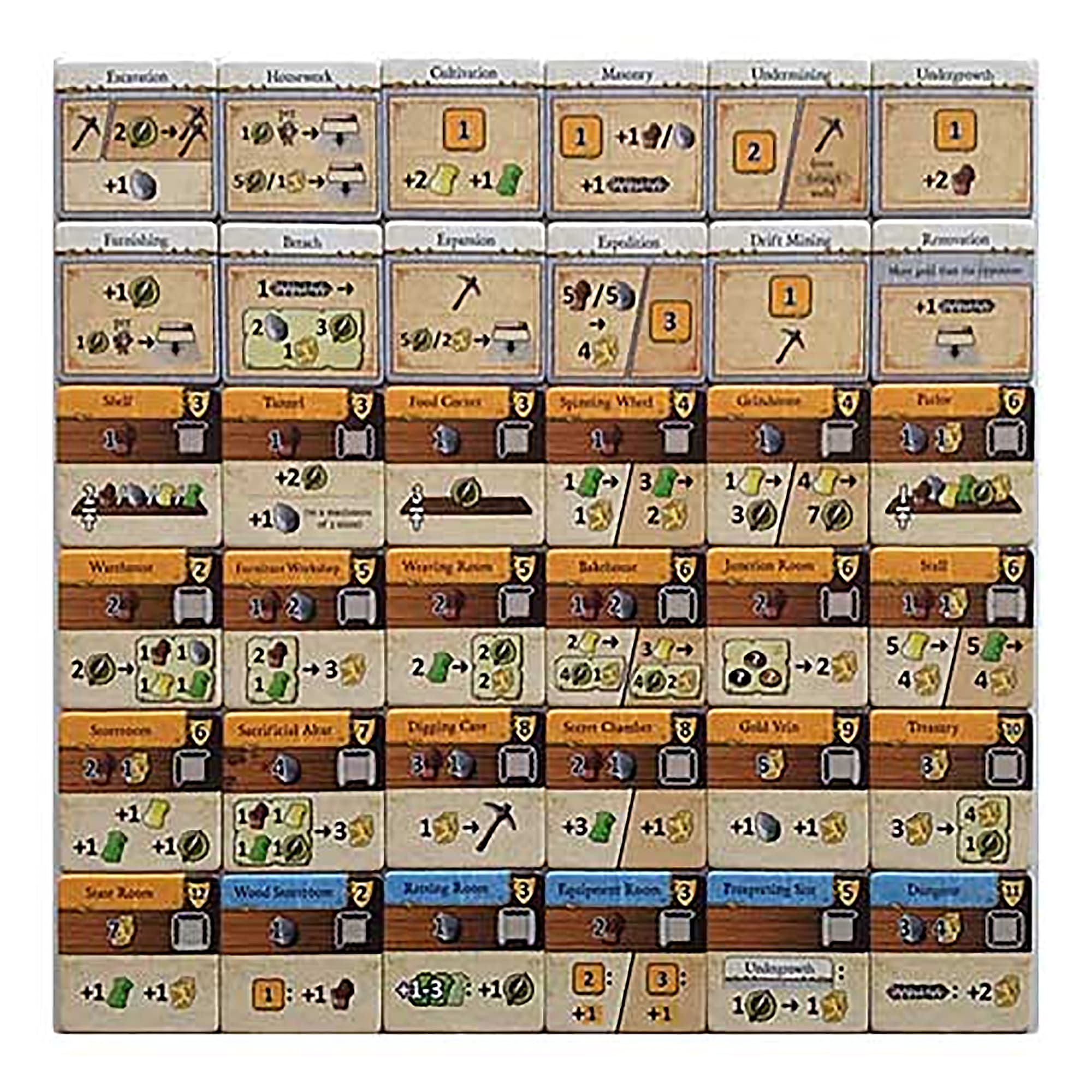Juego De Mesa Lookout Games Caverna: Caverna Vs Caverna +10 - 3