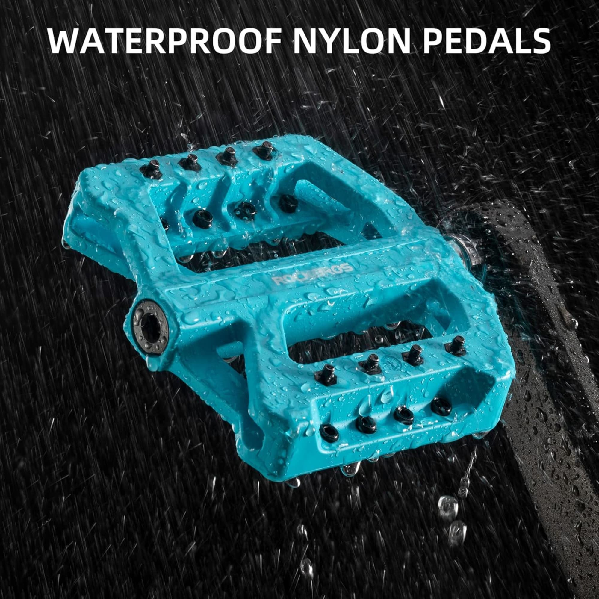 Pedales Para Bicicleta Mtb Antideslizantes Anchos - 3