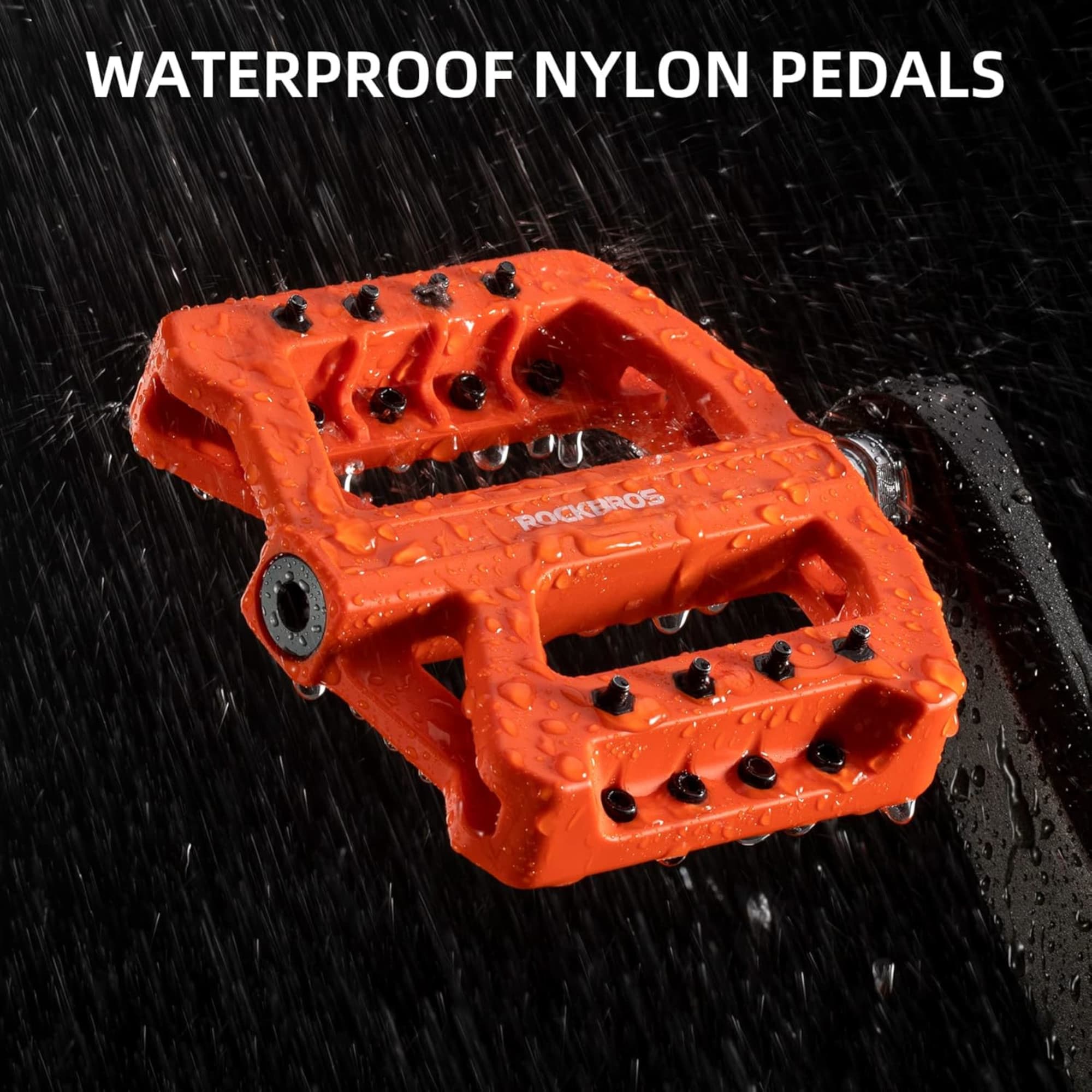 Pedales Para Bicicleta Mtb Antideslizantes Anchos - 3