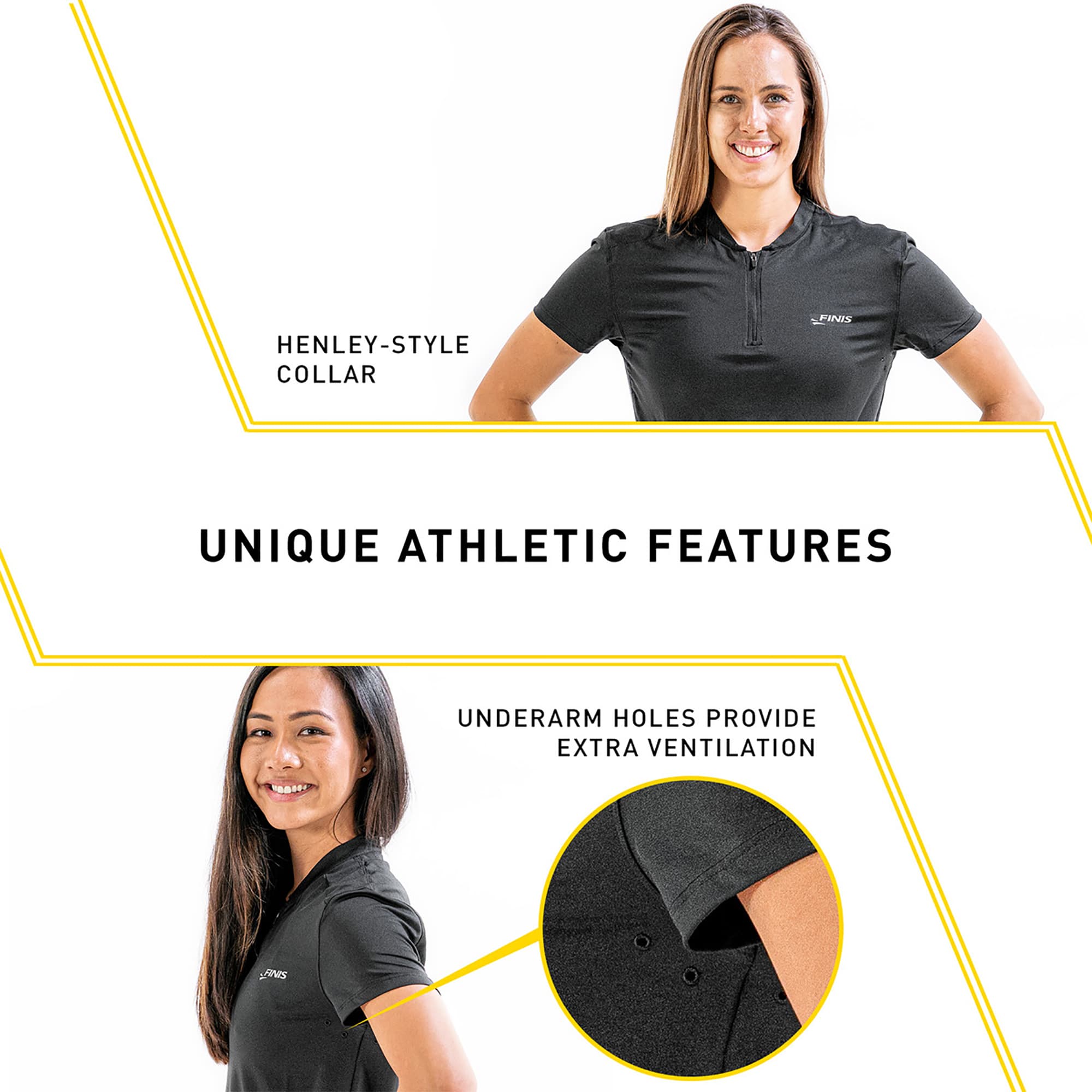 Remera Deportiva Mujer Finis Tech Polo Xxl - 5
