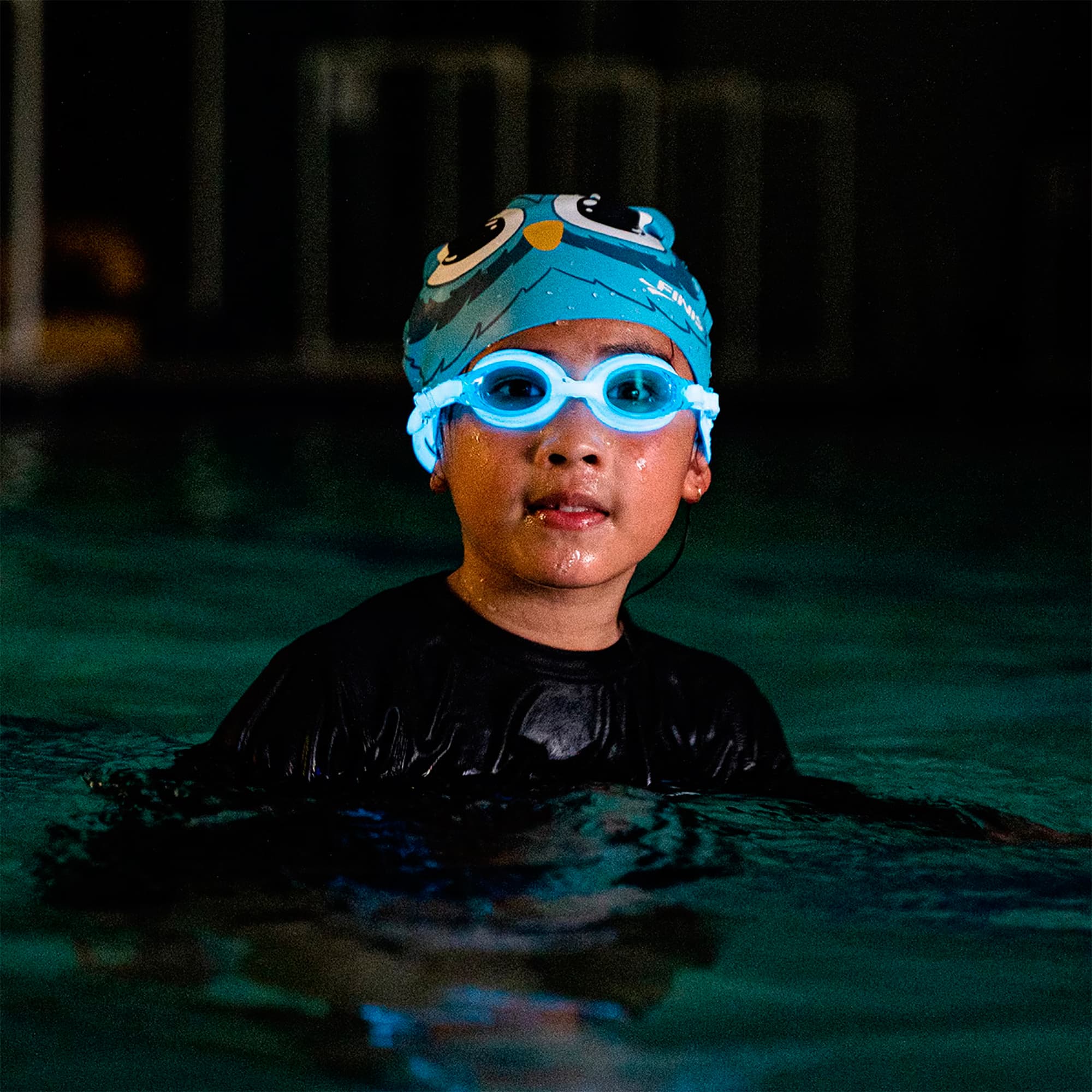 Lentes De Natación Finis Flowglow Niño 4-12 Años - 2