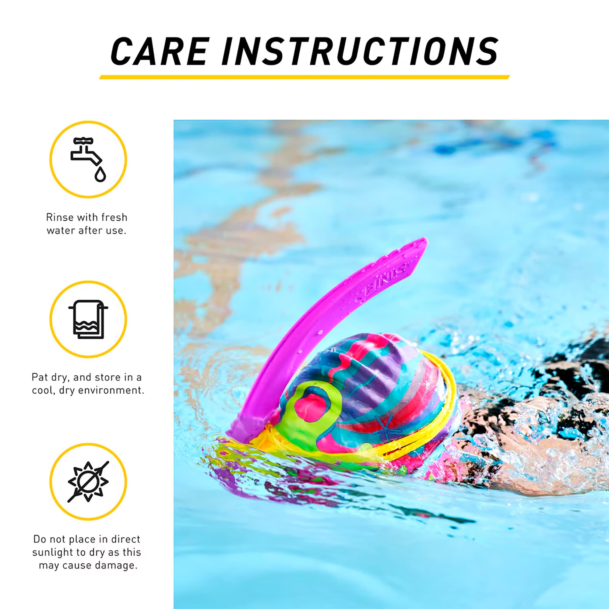 Esnórquel Para Niño Finis Stability Snorkel Jr - 4