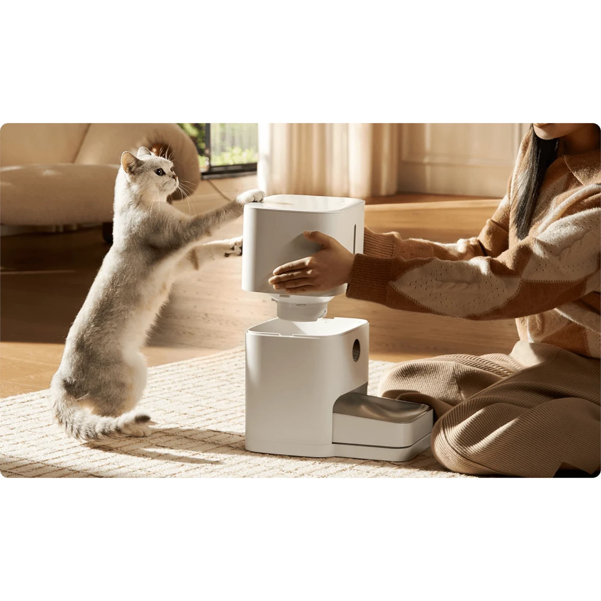Comedero Inteligente Xiaomi Para Mascotas 2,5kg - 5