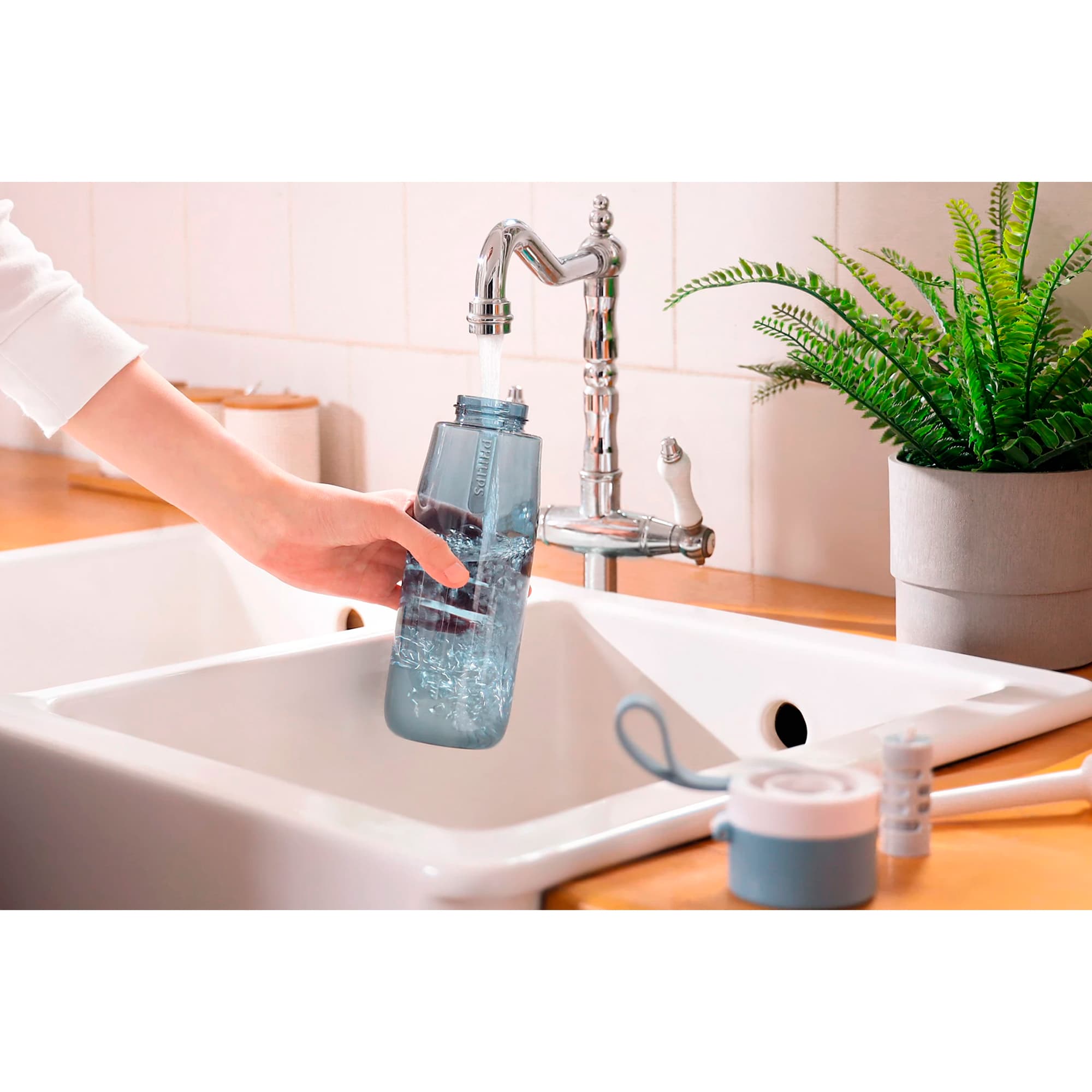 Botella Filtrante Philips Gozero Awp2731grr 660ml - 2