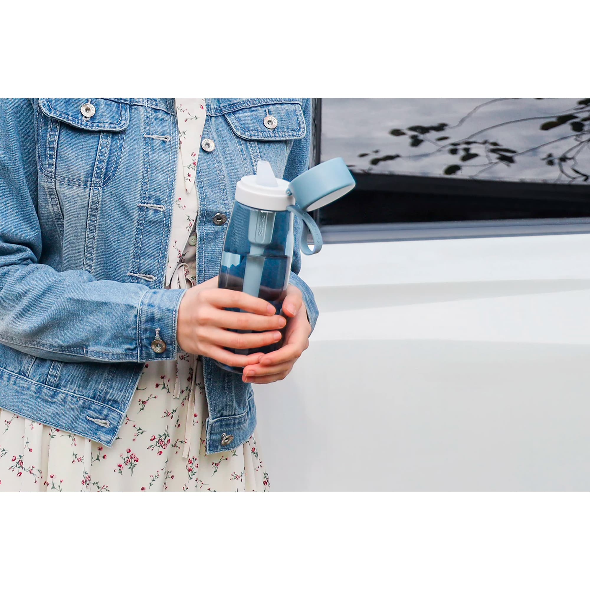 Botella Filtrante Philips Gozero Awp2731grr 660ml - 3