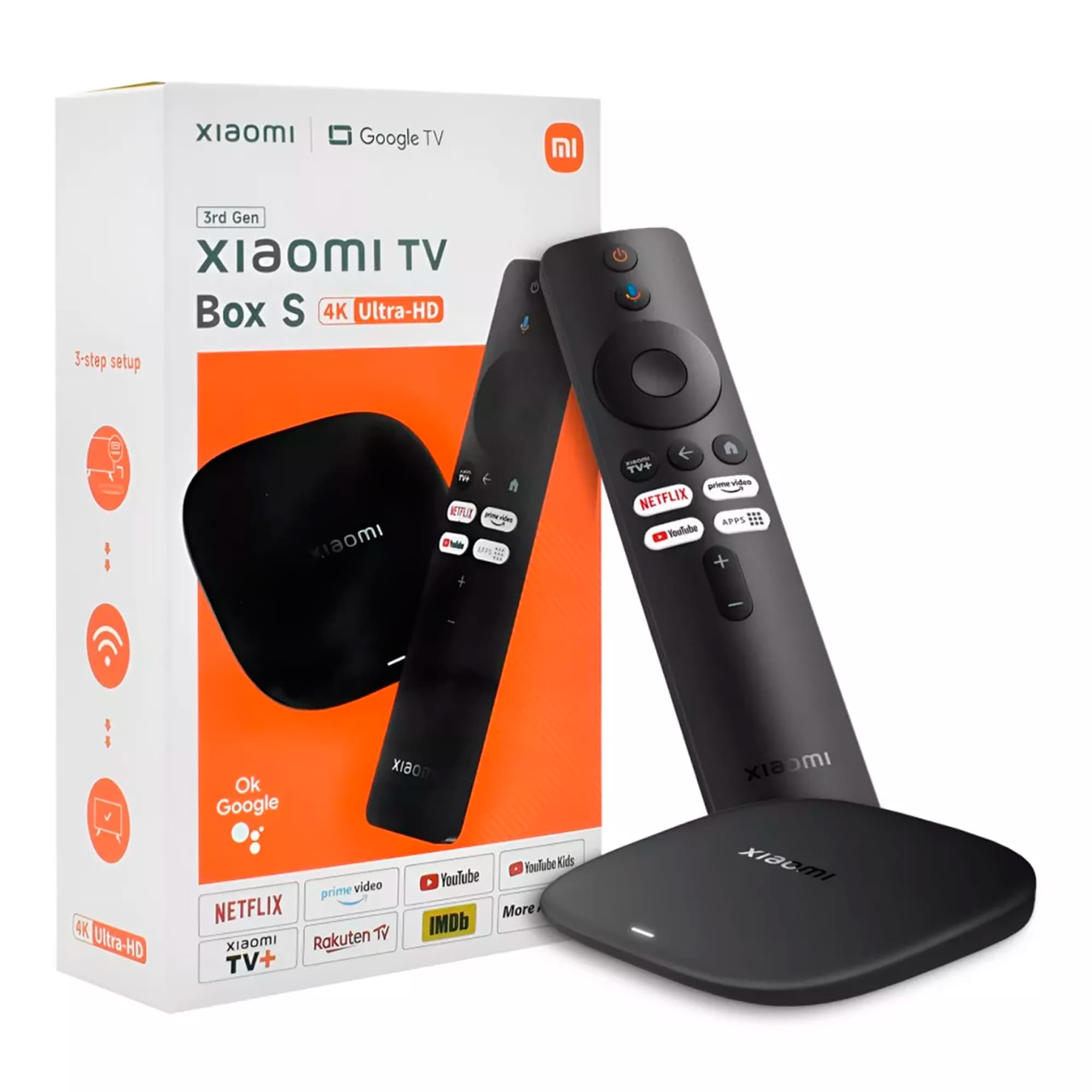 Tv Box S Xiaomi Gen3 4K 2gb 32gb Wifi Bt - 5