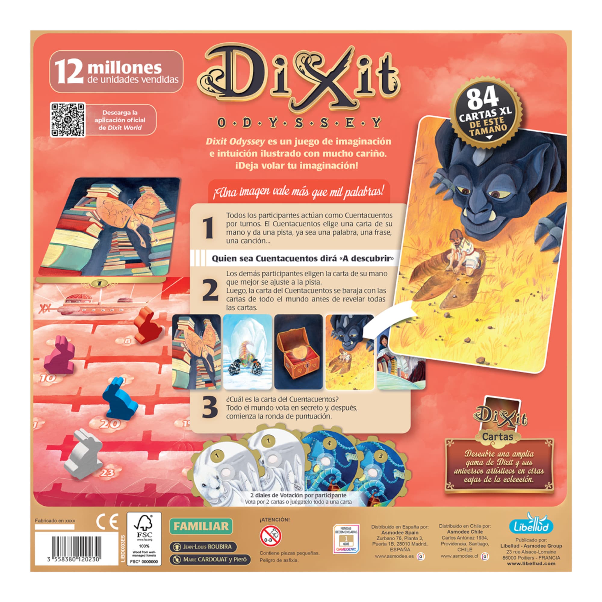 Juego De Mesa Libellud Dixit Odyssey +8 - 3