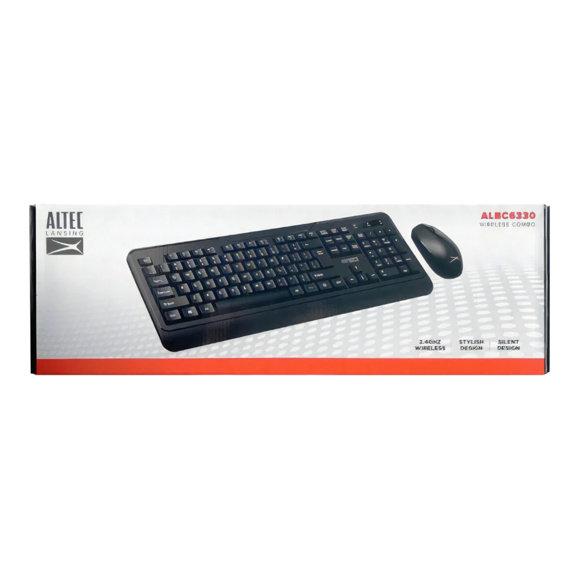 Combo Mouse Y Teclado Inalámbricos Altec Lansing Albc6330 Español - 5
