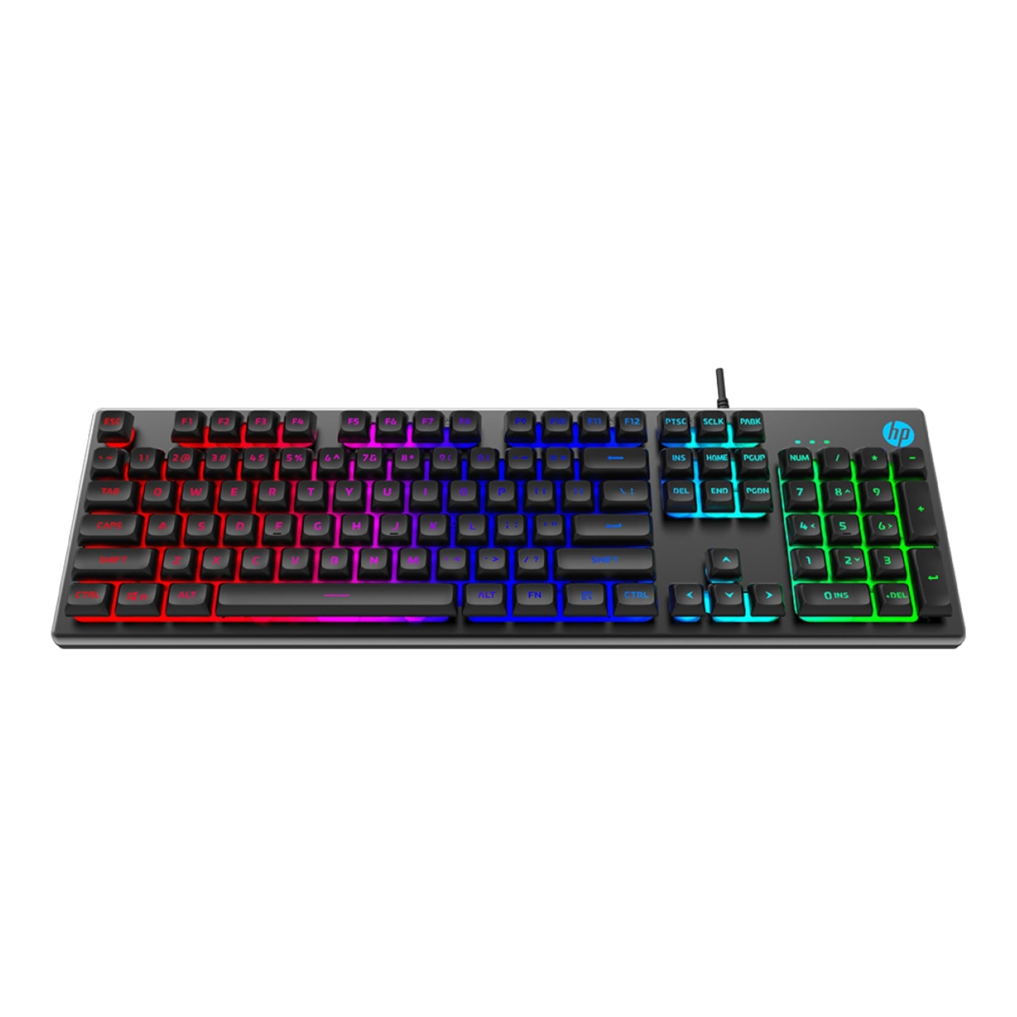 Teclado Gaming Usb Hp K500f Mecánico Retroiluminado - 2
