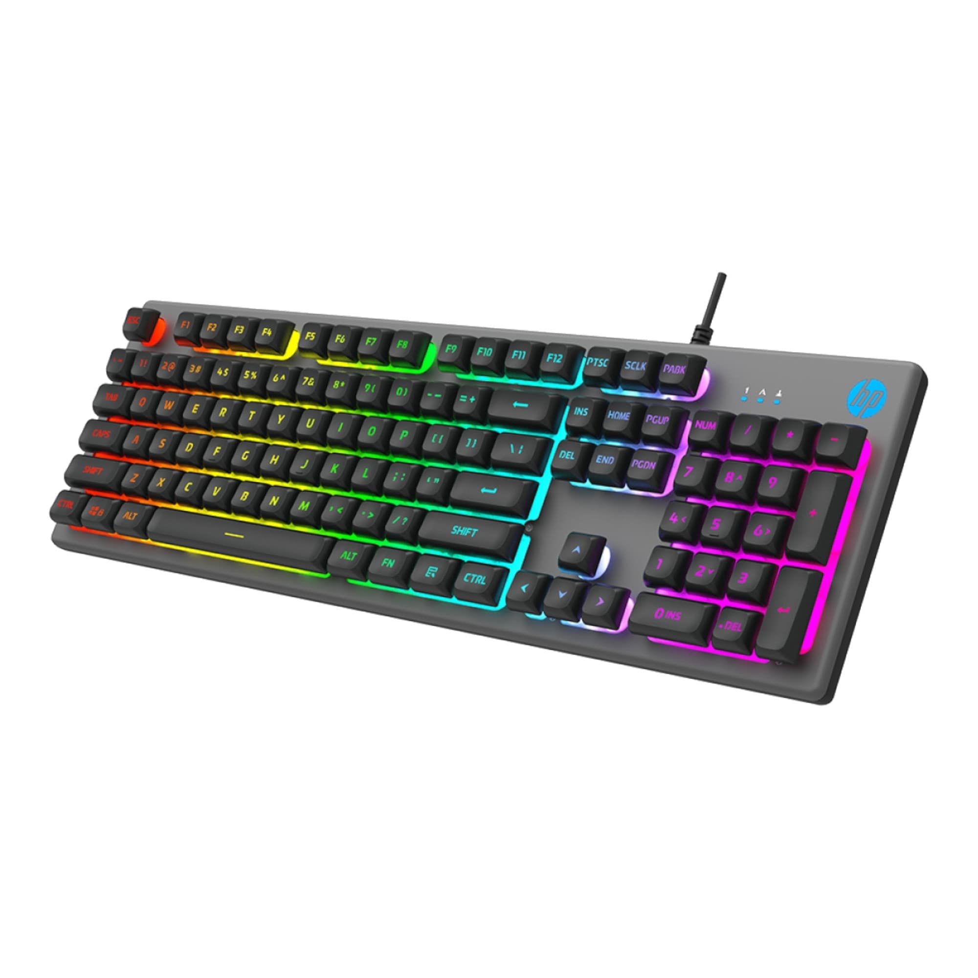 Teclado Gaming Usb Hp K500f Mecánico Retroiluminado - 3