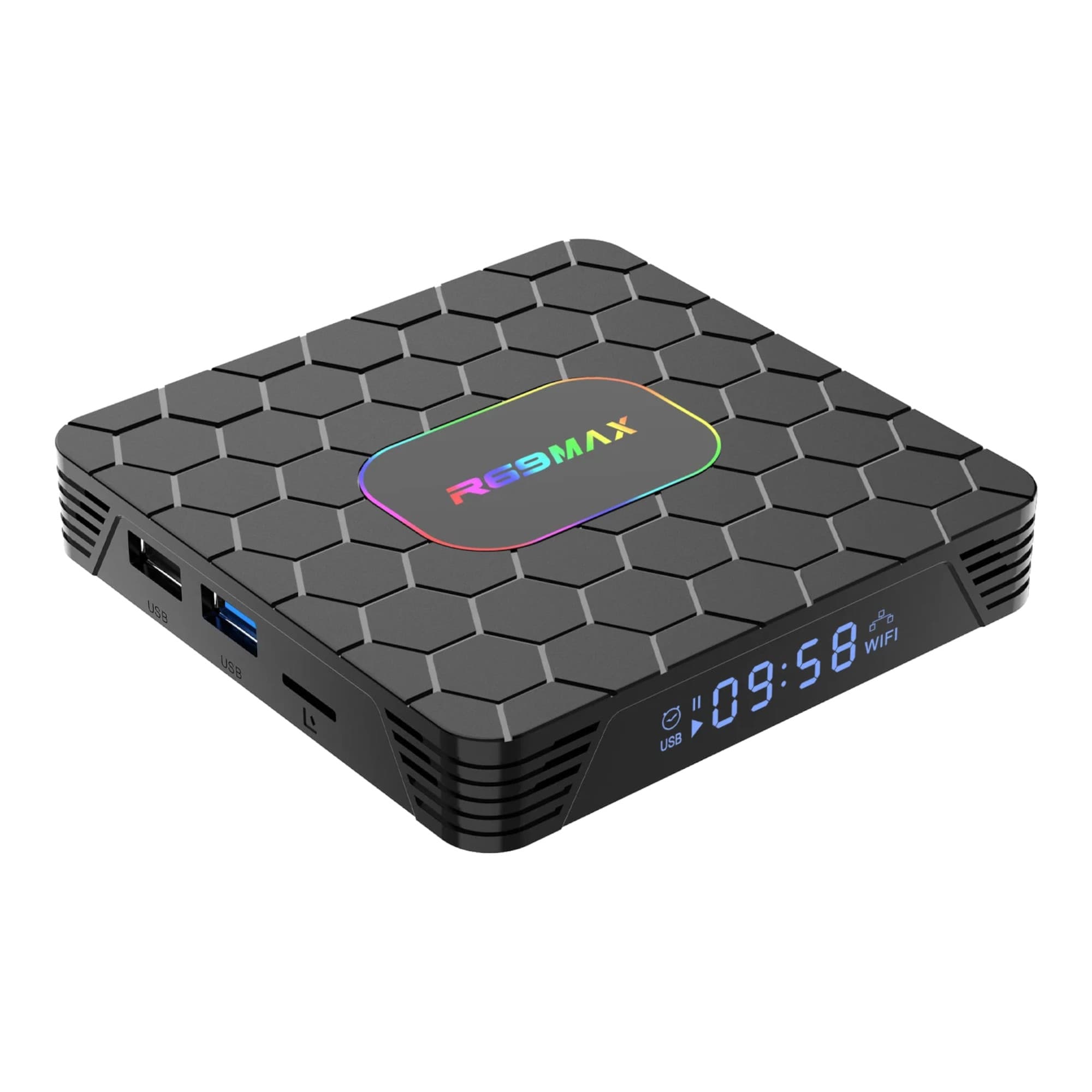 Tv Box R96 Max 8k Android 64gb WiFi Bluetooth Control Remoto - 4