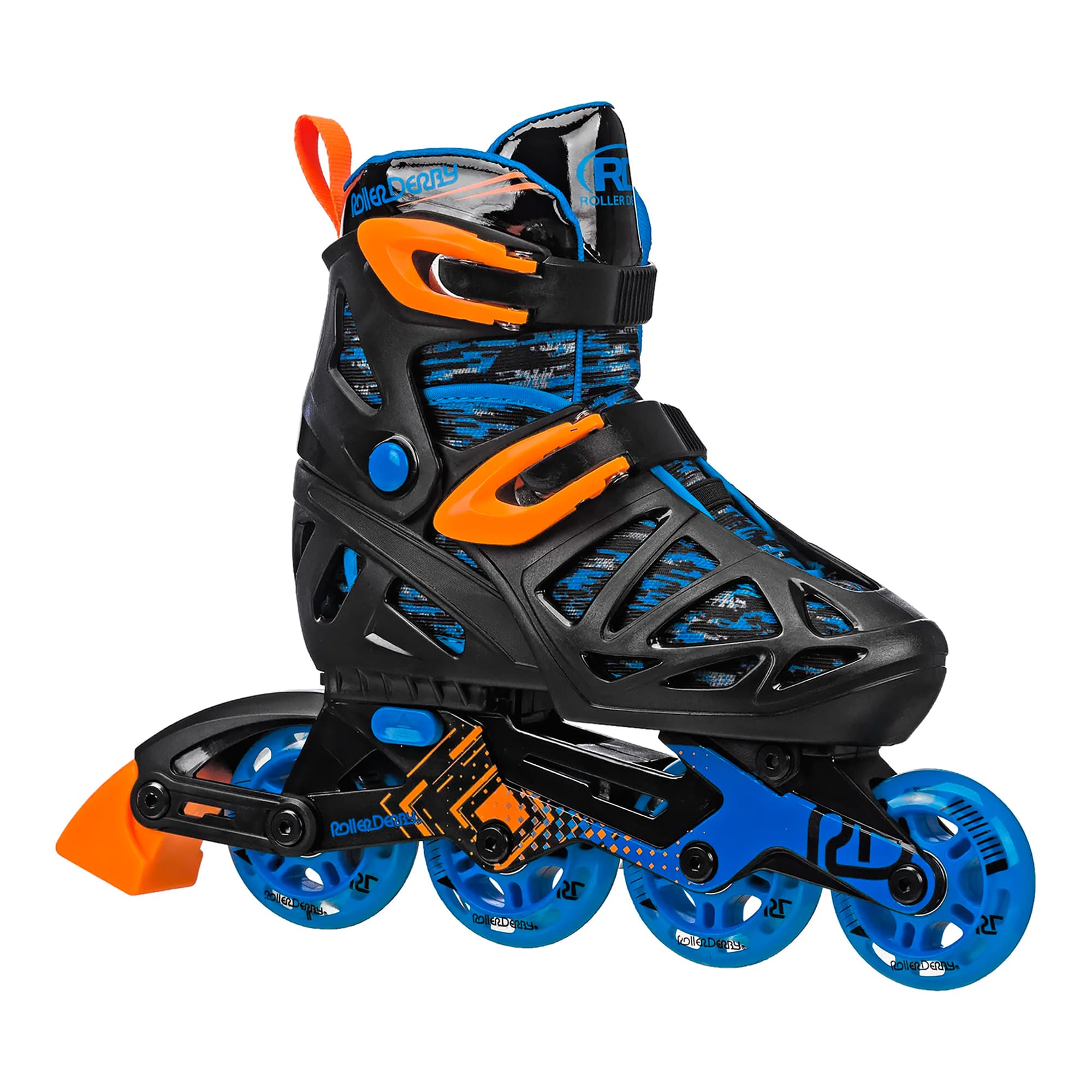 Patines Ajustables Para Niños Roller Derby Tracer Talle 12J-1
