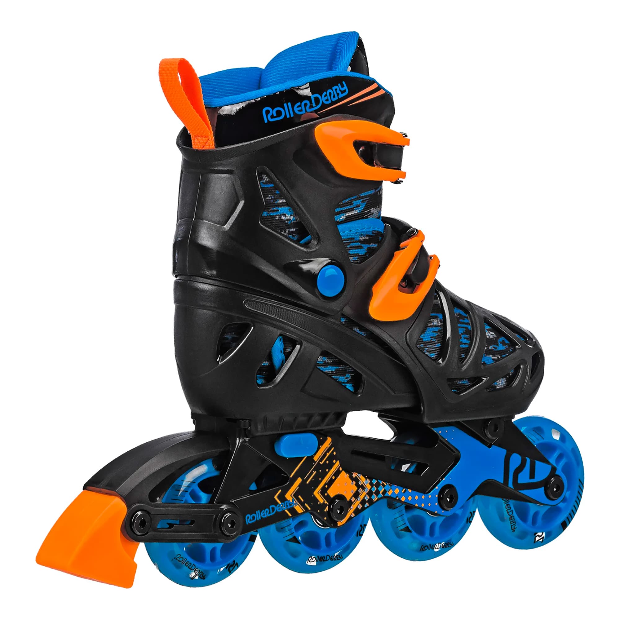 Patines Ajustables Para Niños Roller Derby Tracer Talle 12J-1 - 2