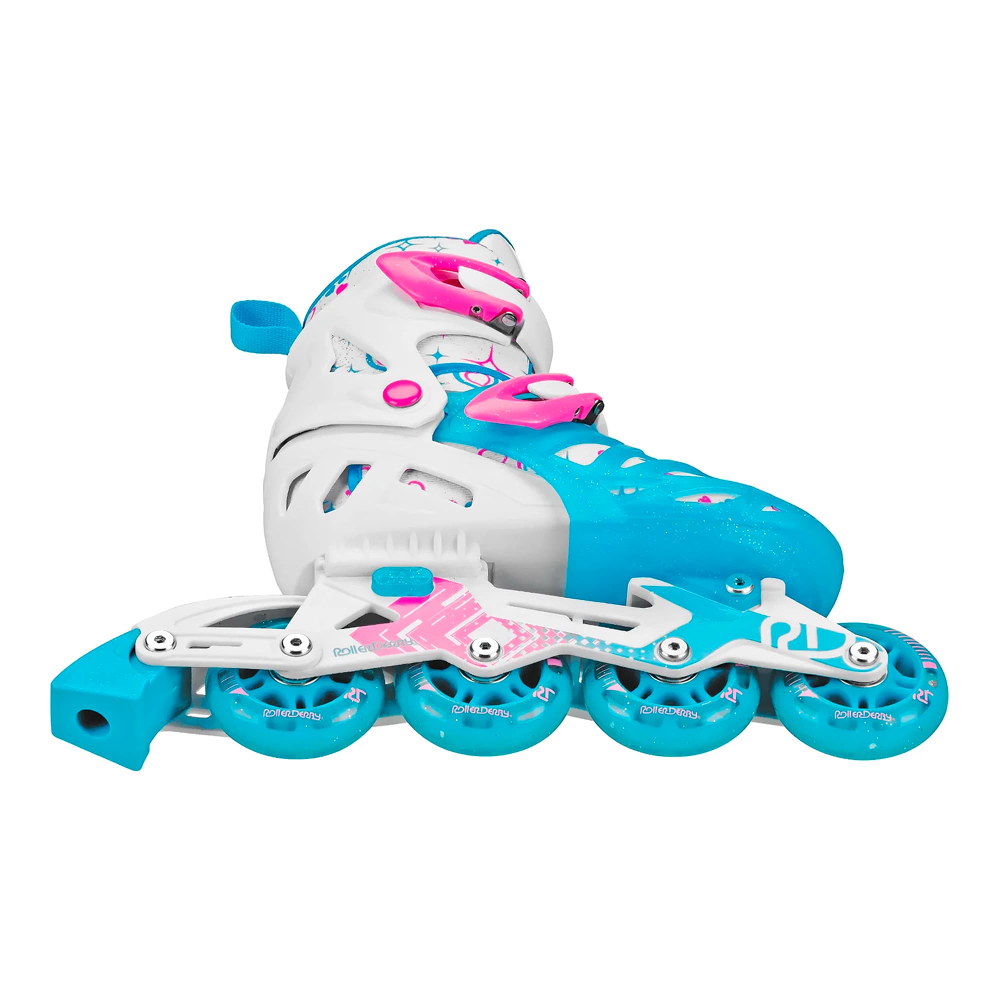 Patines Ajustables Para Niños Roller Derby Tracer Talle 2-5 - 5