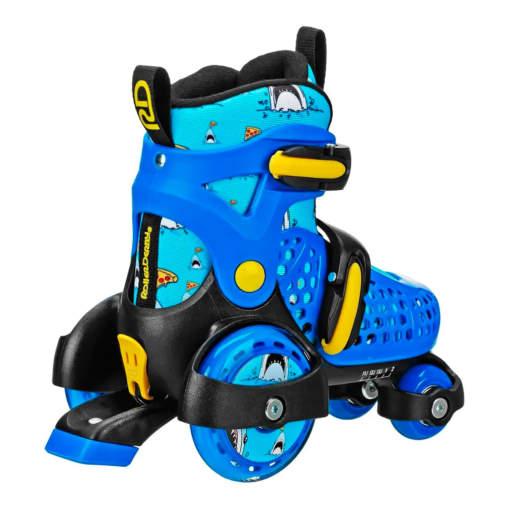 Patines Ajustables Para Niños Roller Derby Fun Roll Talle 11J-2 - 2