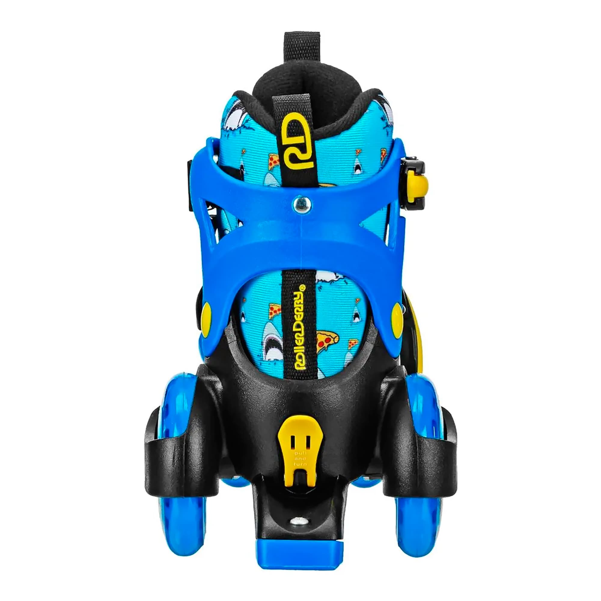 Patines Ajustables Para Niños Roller Derby Fun Roll Talle 11J-2 - 4