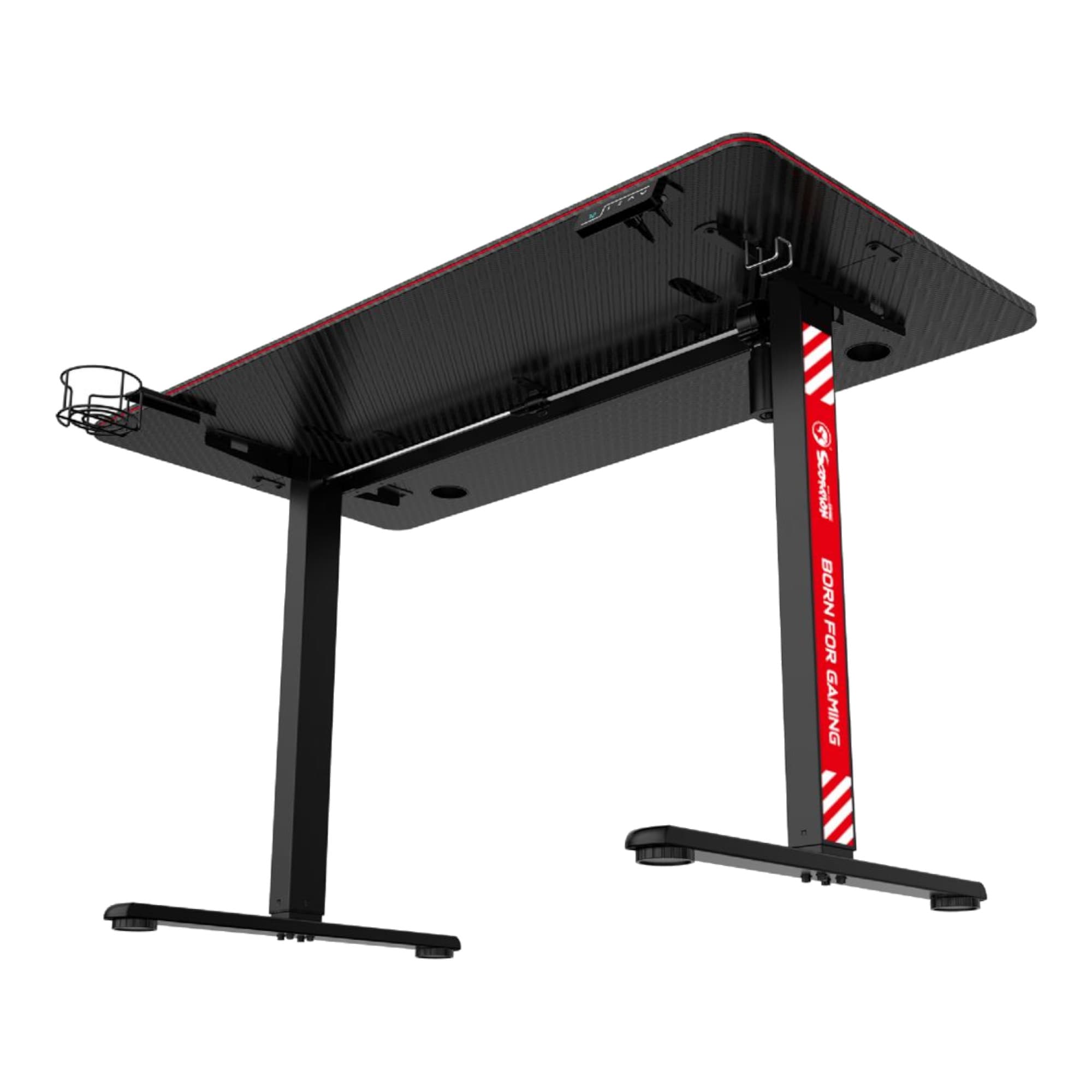 Escritorio Gaming Marvo De-10 Altura Regulable Rgb
- 2