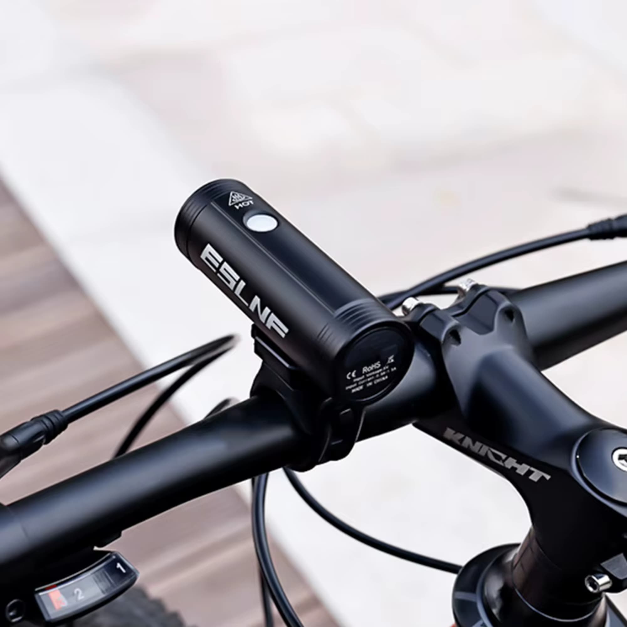 Luz De Bicicleta ThinkRider 800lm Resistente Al Agua - 4