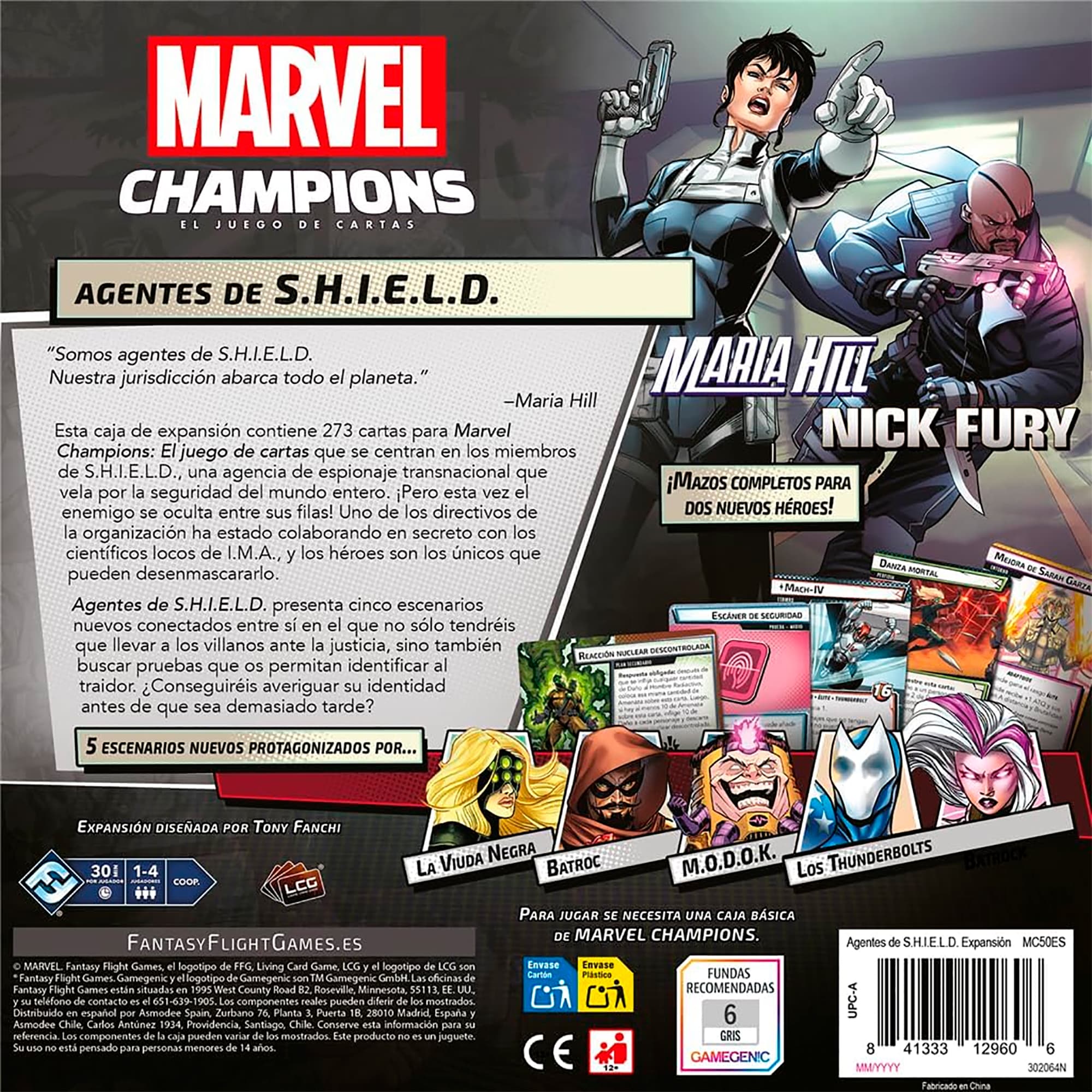 Juego De Mesa FF Games Champions Agentes De S.H.I.E.L.D. +14 - 2
