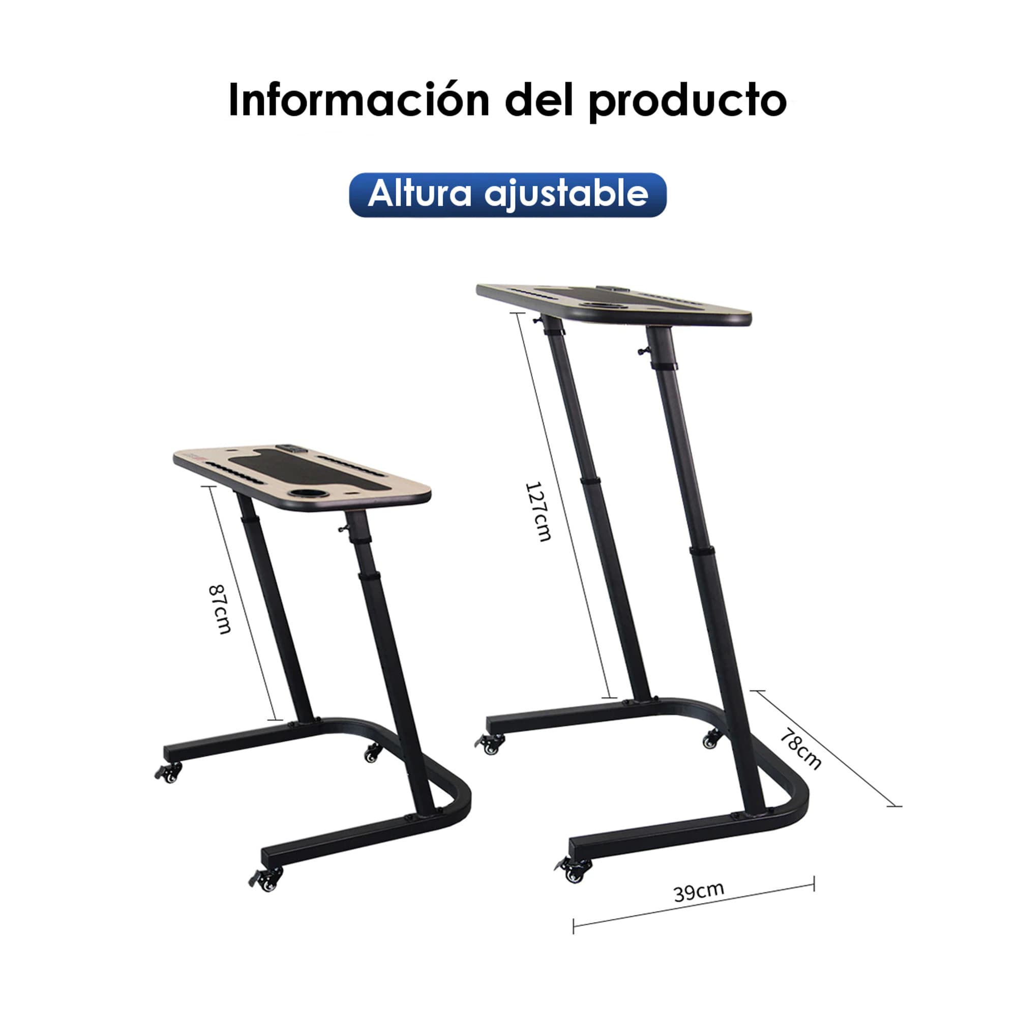 Escritorio Para Entrenamiento Thinkrider Altura Ajustable - 6