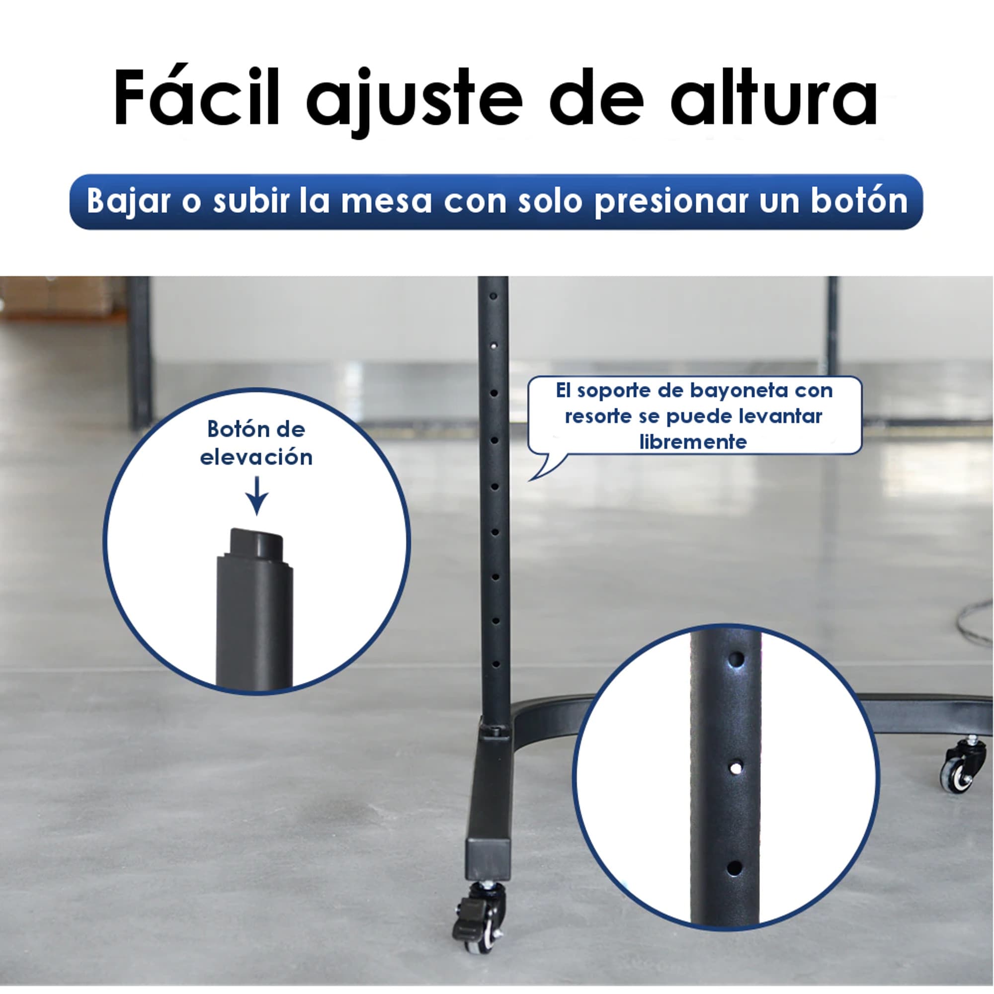 Escritorio Para Entrenamiento Thinkrider Altura Ajustable - 9